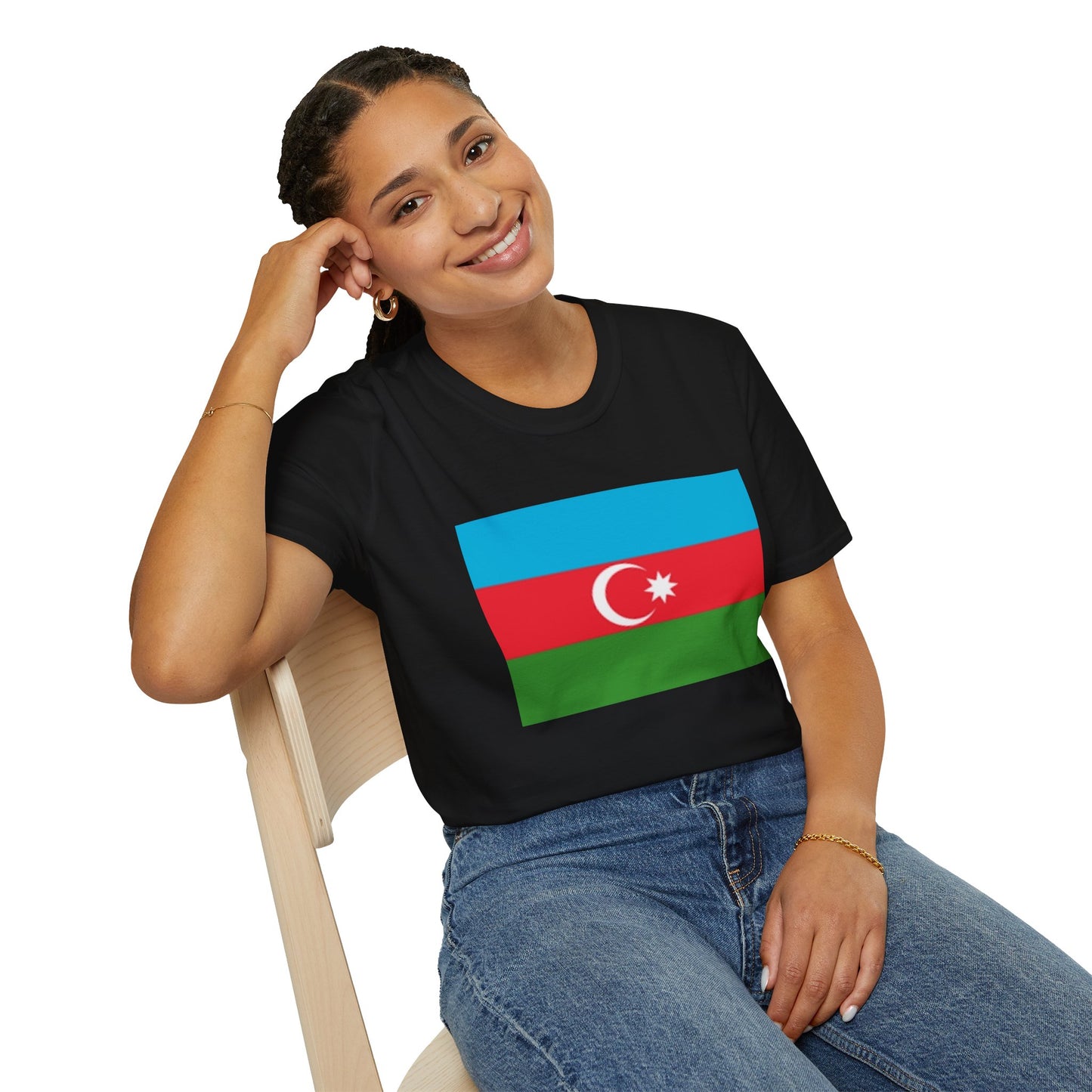 Unisex Softstyle T-Shirt -- Azerbaijan
