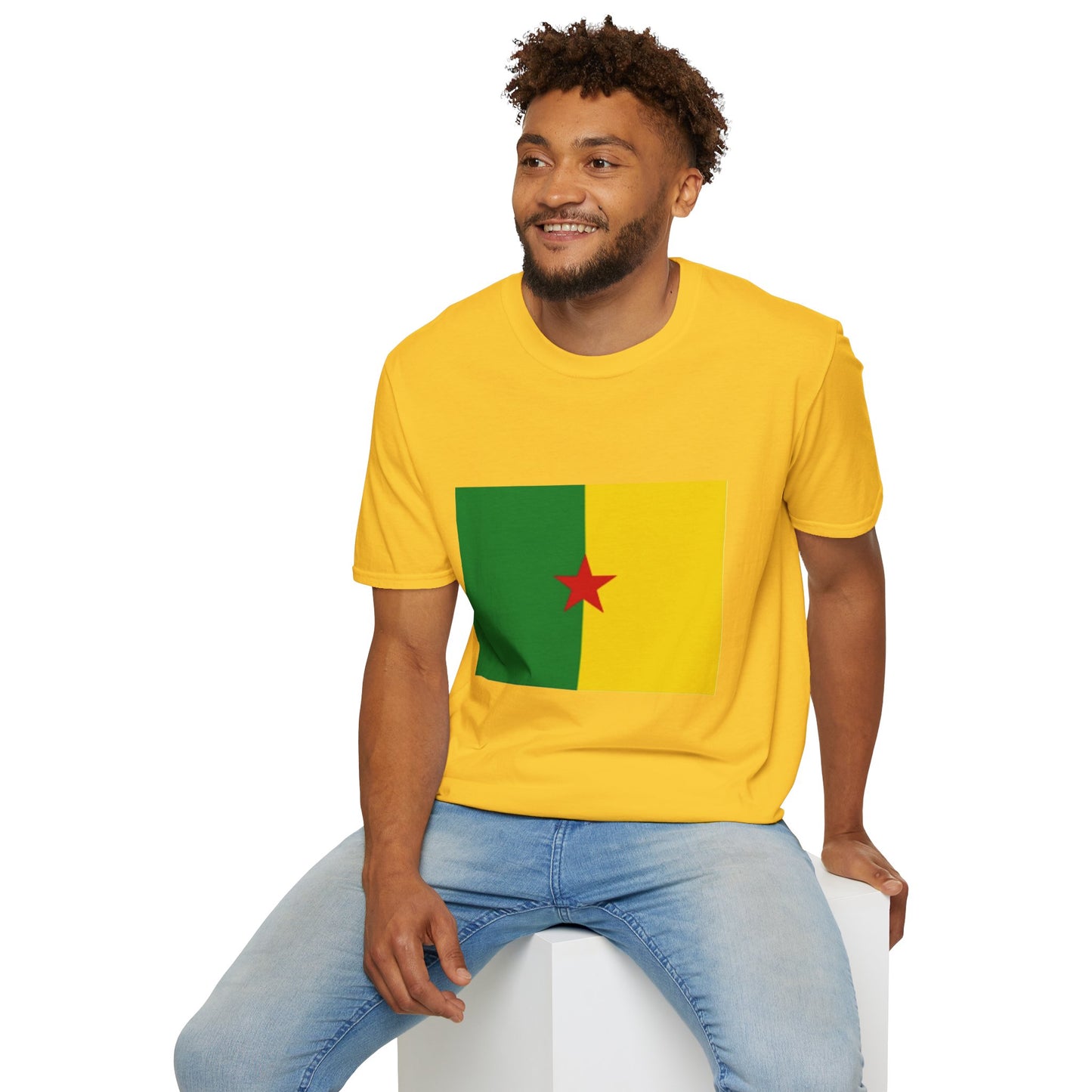 Unisex Softstyle T-Shirt -- French Guiana