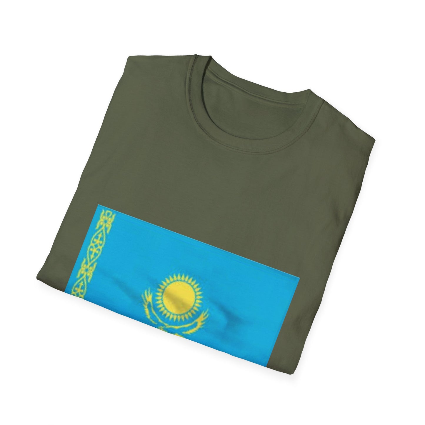 Unisex Softstyle T-Shirt -- Kazakhstan