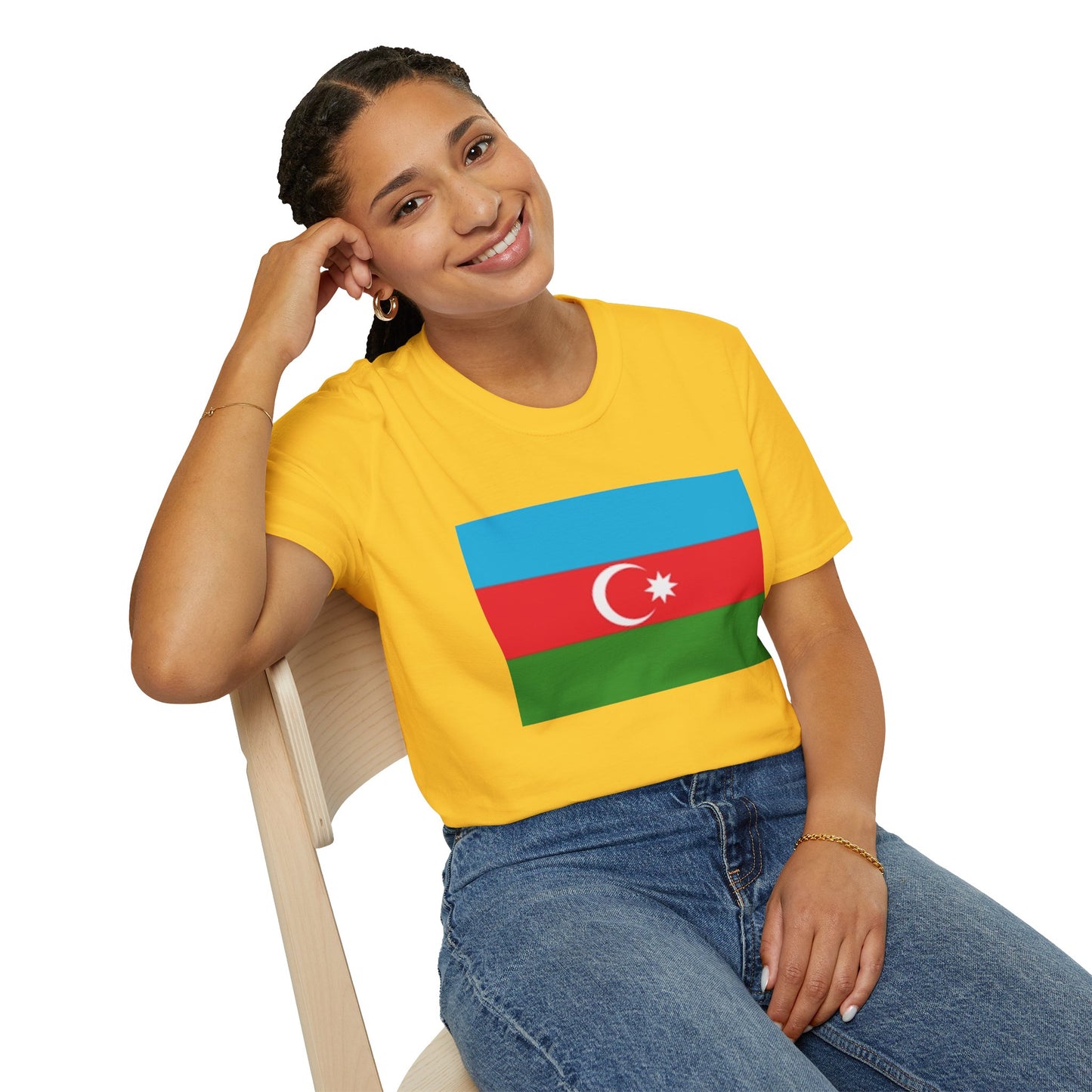 Unisex Softstyle T-Shirt -- Azerbaijan