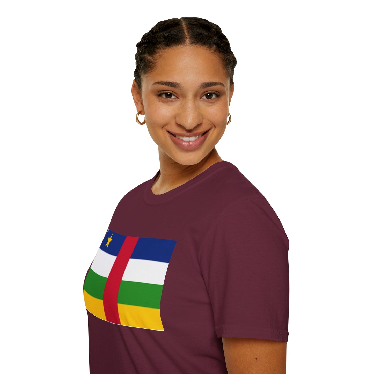 Unisex Softstyle T-Shirt - Central African Republic