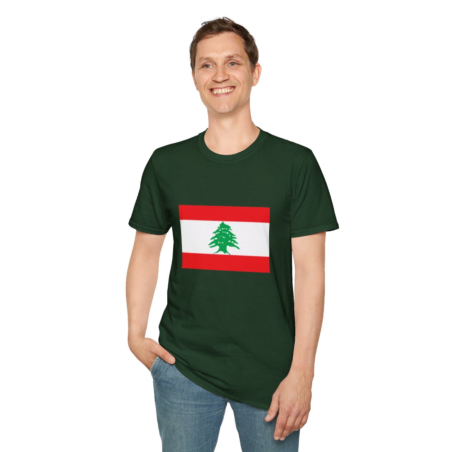 Unisex Softstyle T-Shirt -- Lebanon