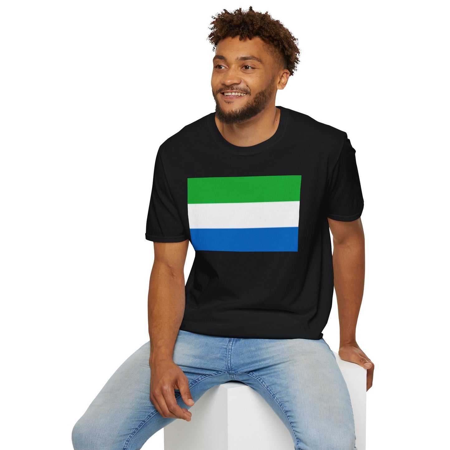 Unisex Softstyle T-Shirt -- Sierra Leone