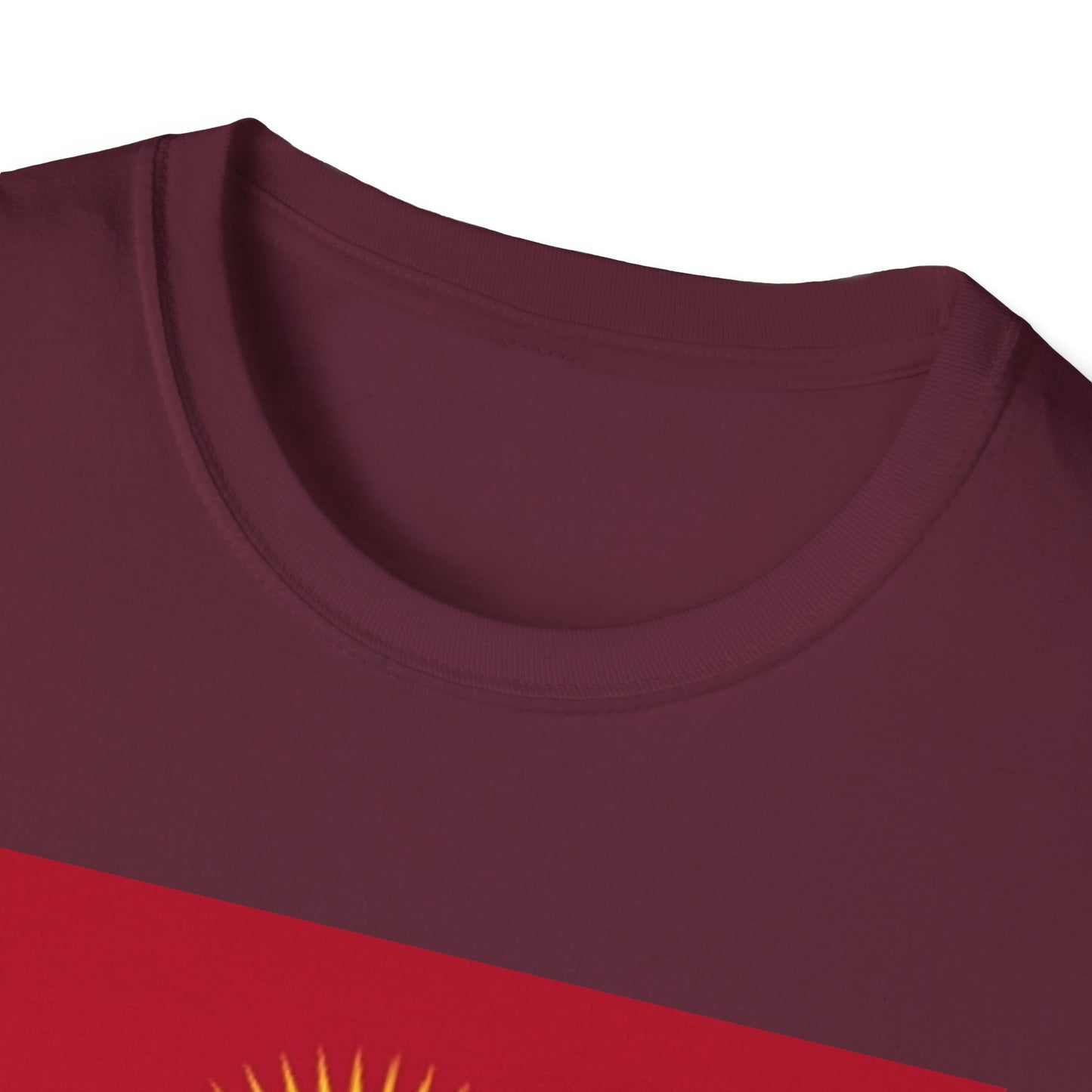 Unisex Softstyle T-Shirt -- Kyrgyzstan