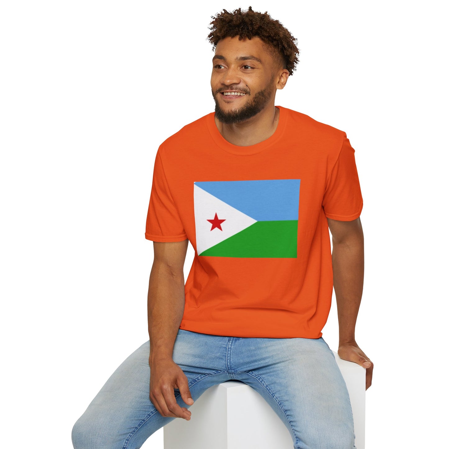 Unisex Softstyle T-Shirt -- Djibouti