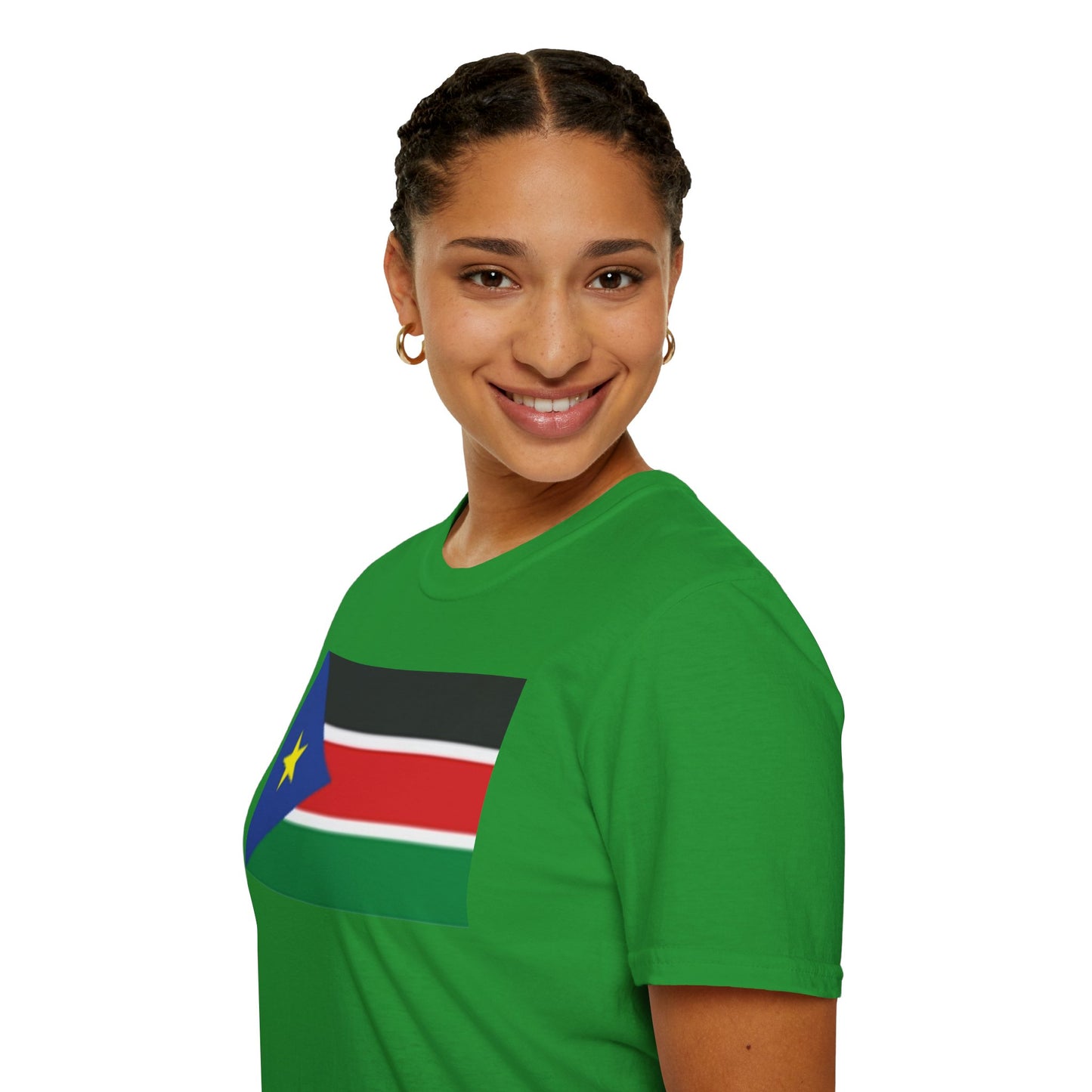 Unisex Softstyle T-Shirt -- South Sudan