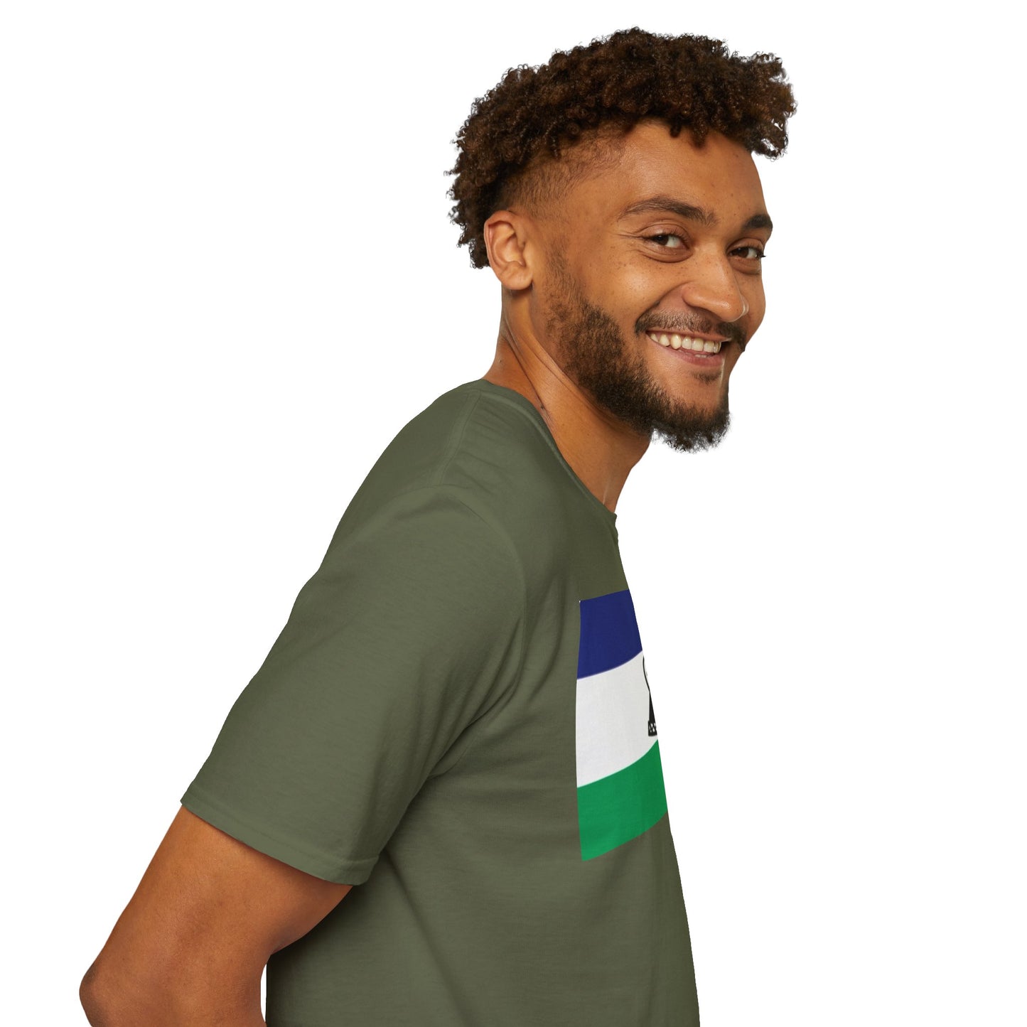 Unisex Softstyle T-Shirt -- Lesotho