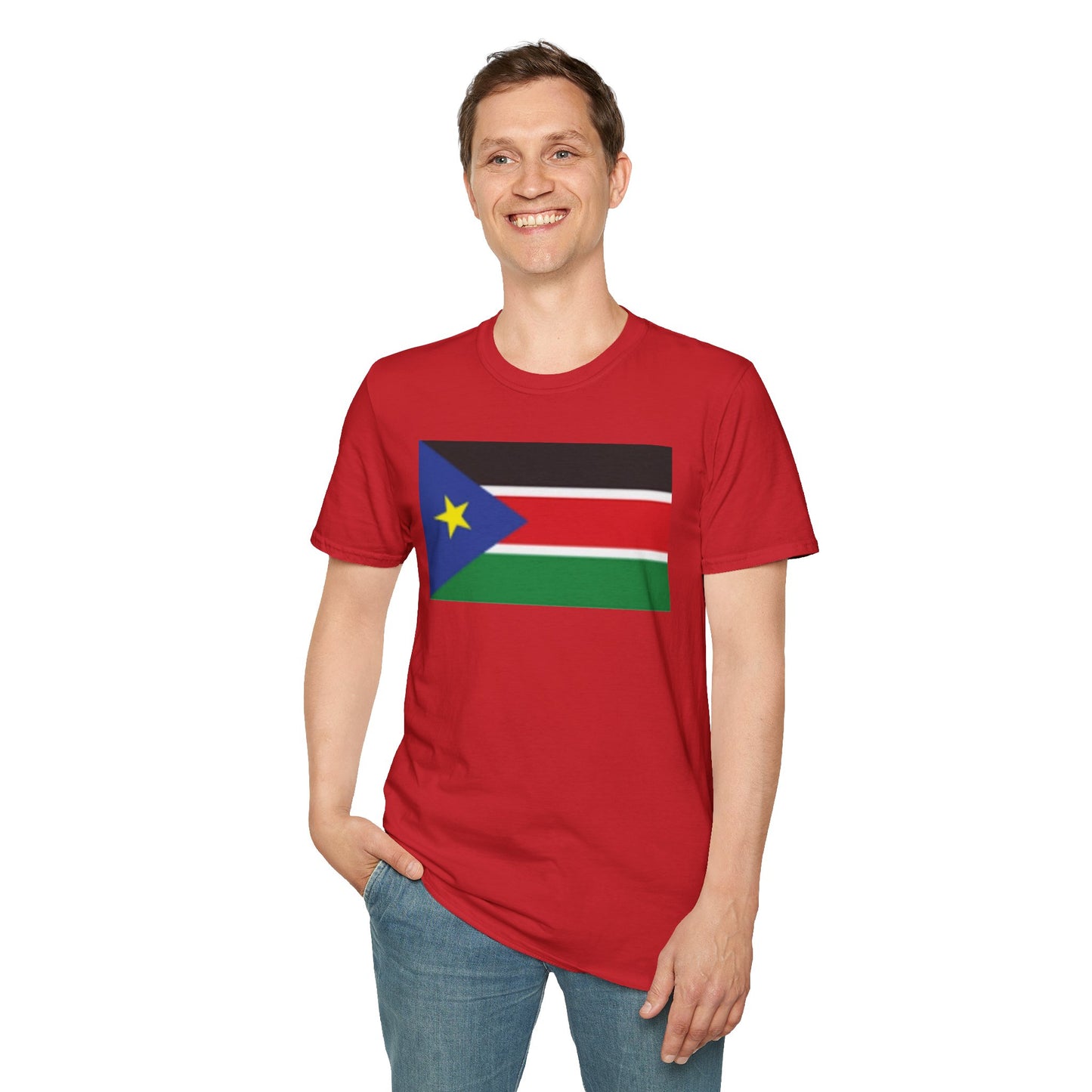 Unisex Softstyle T-Shirt -- South Sudan