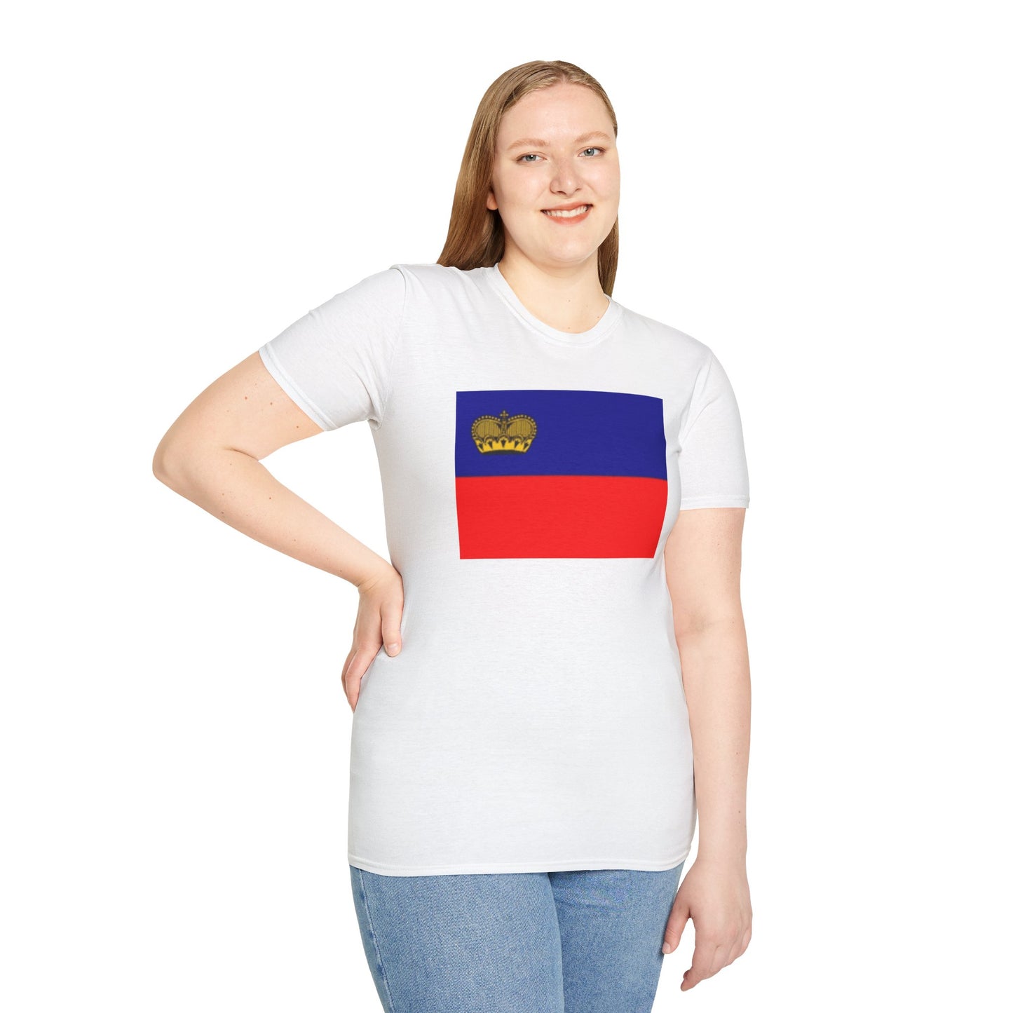 Unisex Softstyle T-Shirt -- Liechtenstein