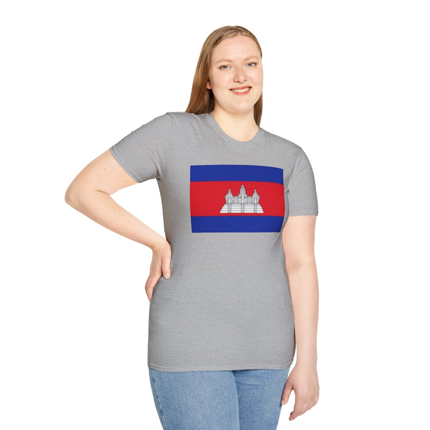 Unisex Softstyle T-Shirt -- Cambodia