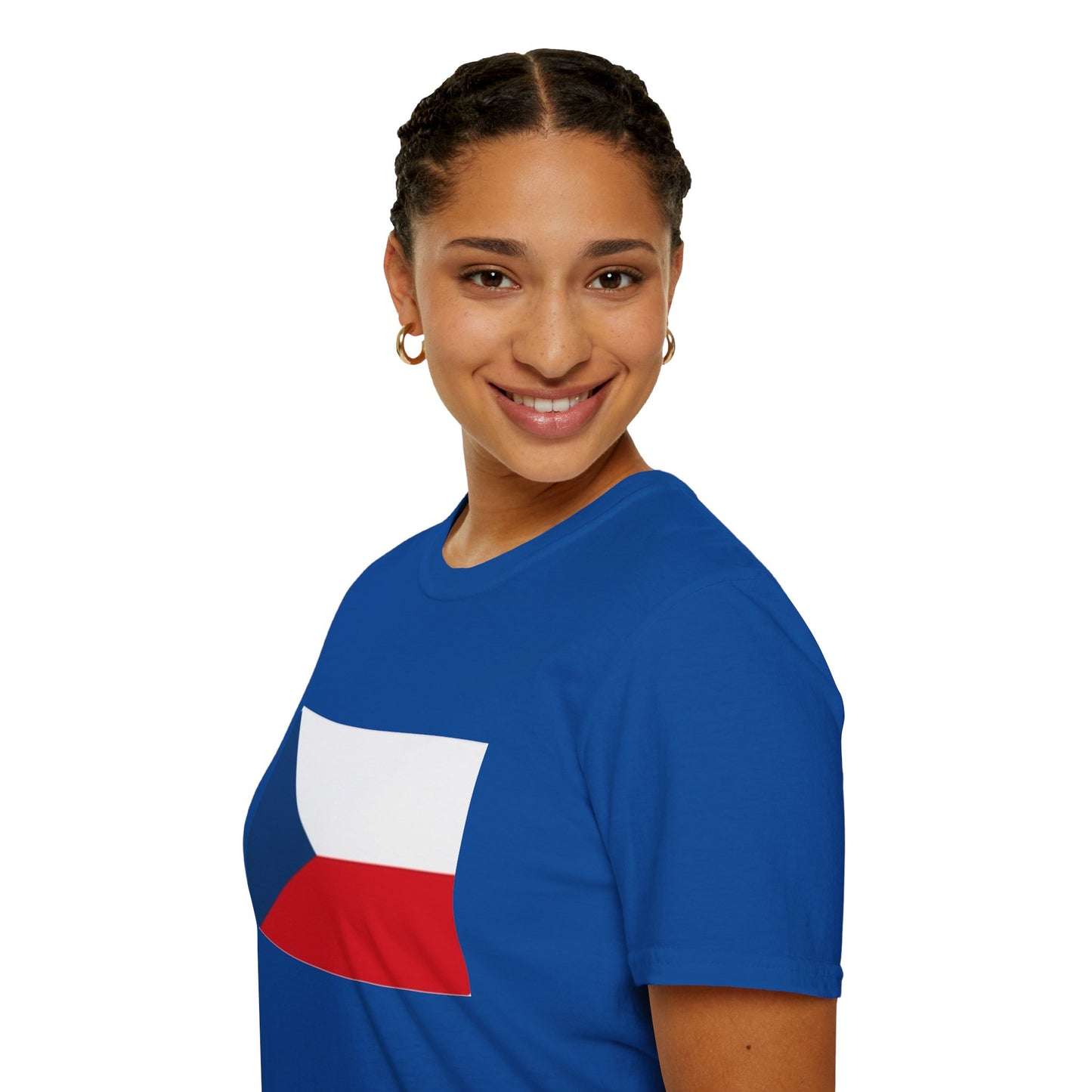 Unisex Softstyle T-Shirt -- Czechia