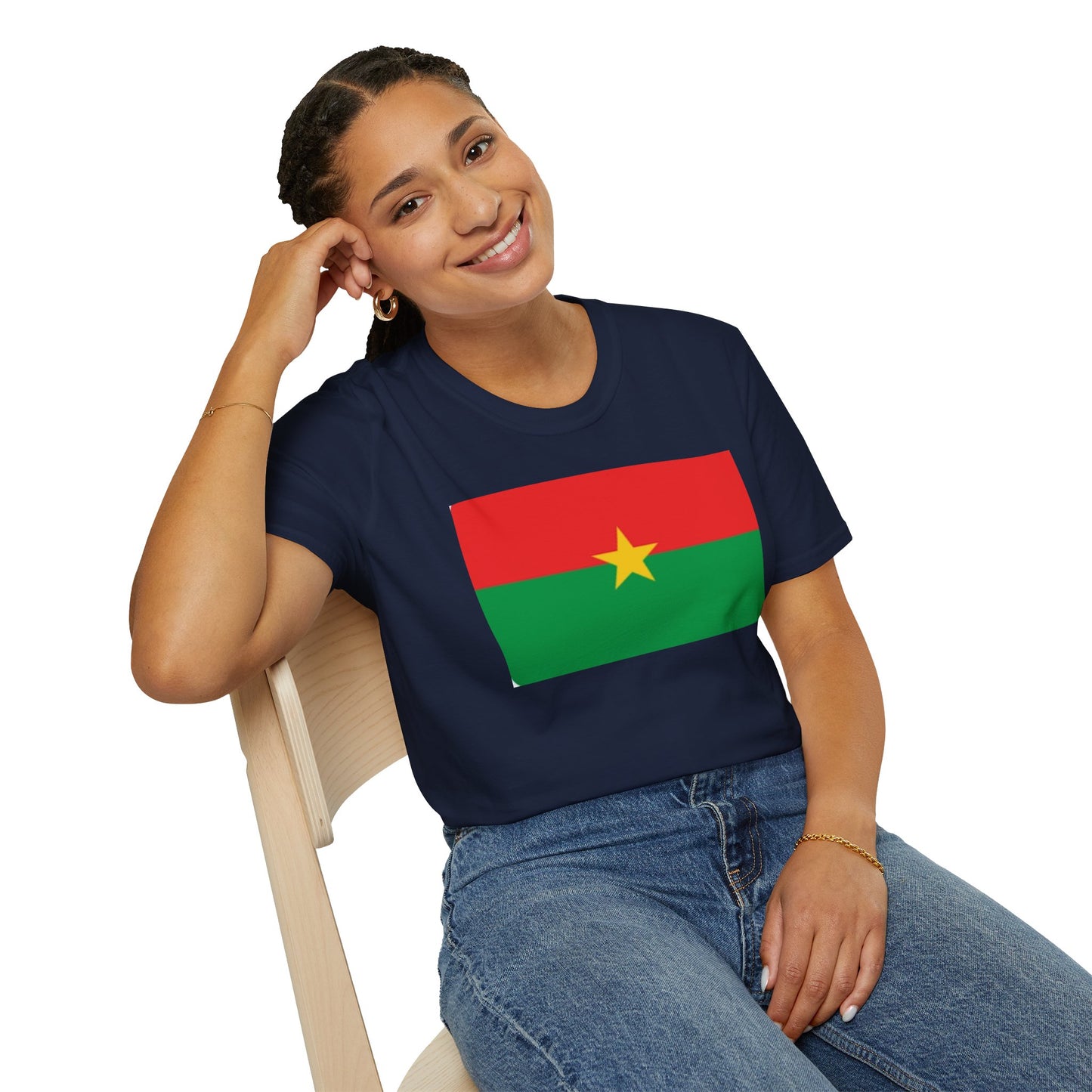 Unisex Softstyle T-Shirt -- Burkina Faso