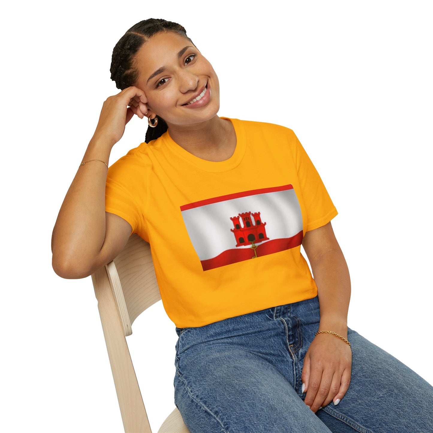Unisex Softstyle T-Shirt -- Gibraltar