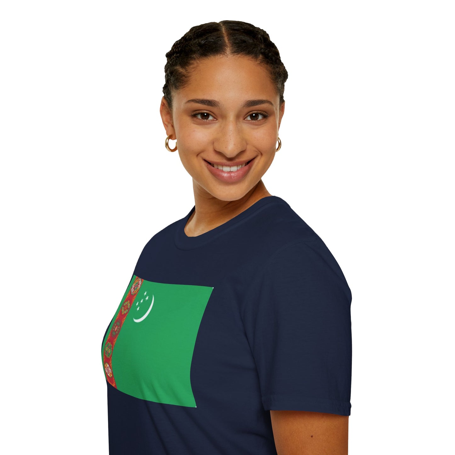 Unisex Softstyle T-Shirt -- Turkmenistan