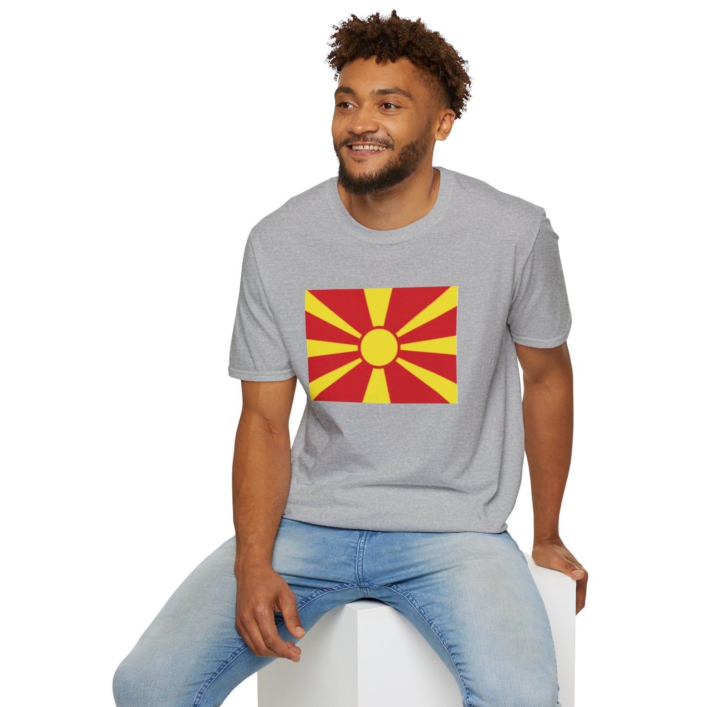 Unisex Softstyle T-Shirt -- North Macedonia
