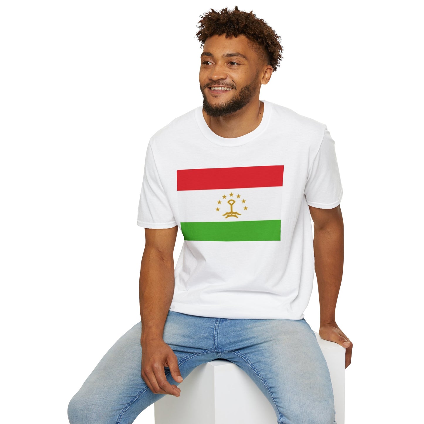 Unisex Softstyle T-Shirt -- Tajikistan
