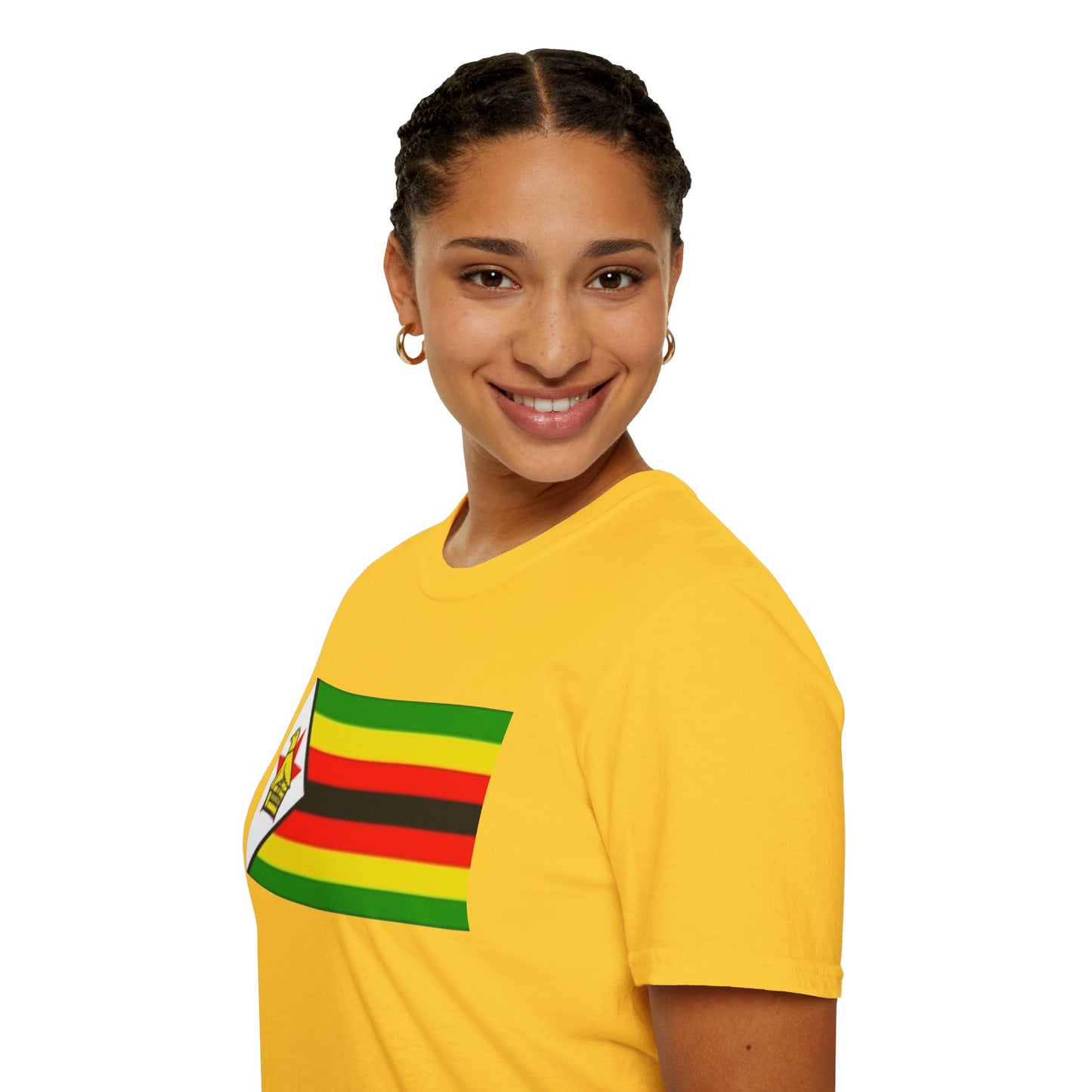 Unisex Softstyle T-Shirt -- Zimbabwe