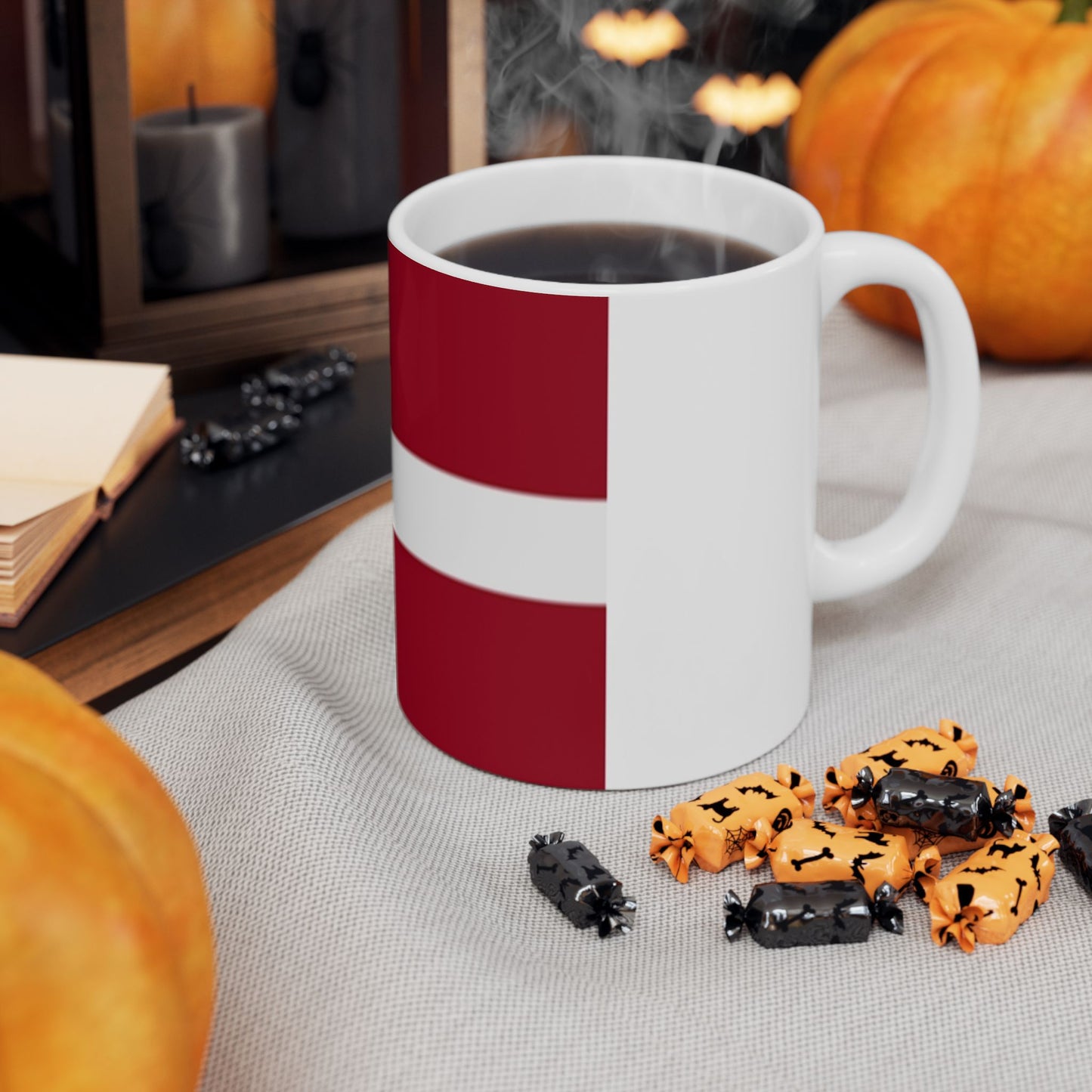 Ceramic Mug 11oz -- Latvia