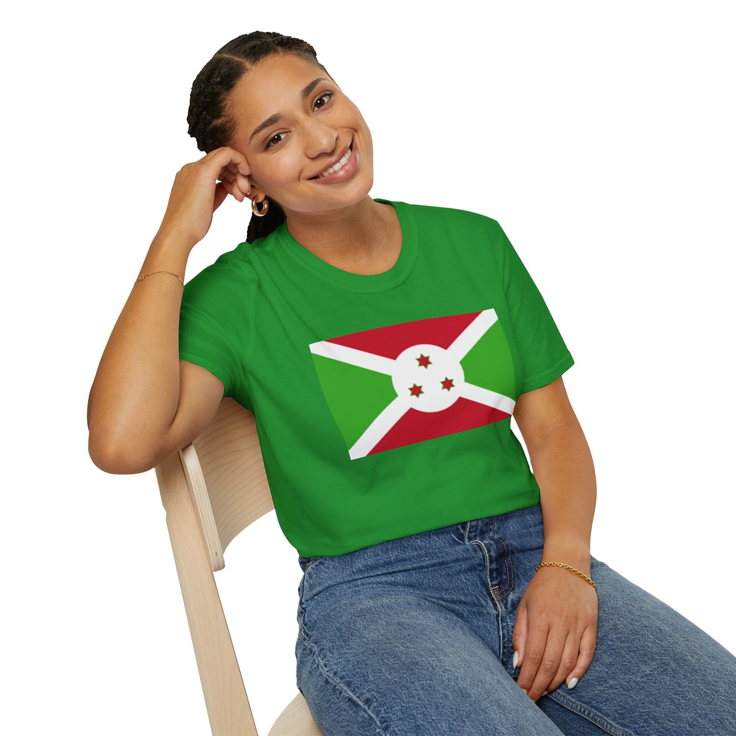 Unisex Softstyle T-Shirt -- Burundi