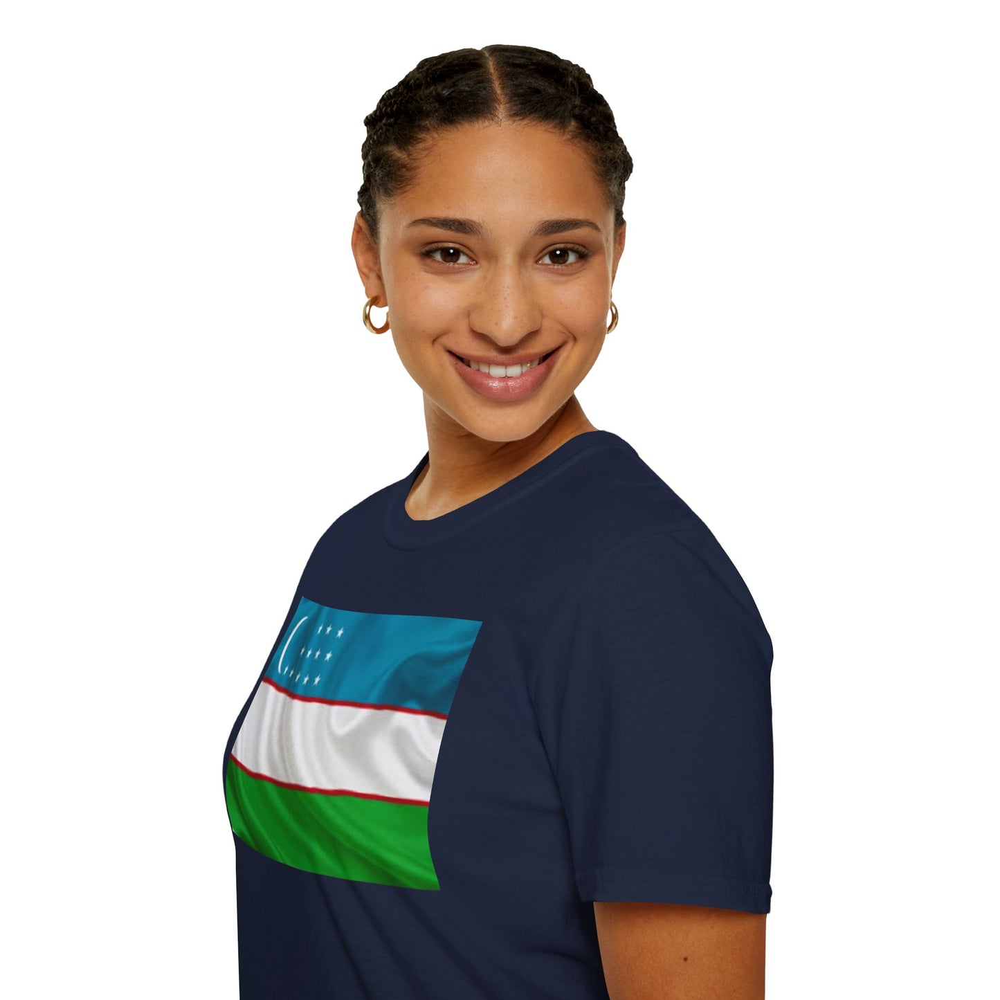 Unisex Softstyle T-Shirt -- Uzbekistan