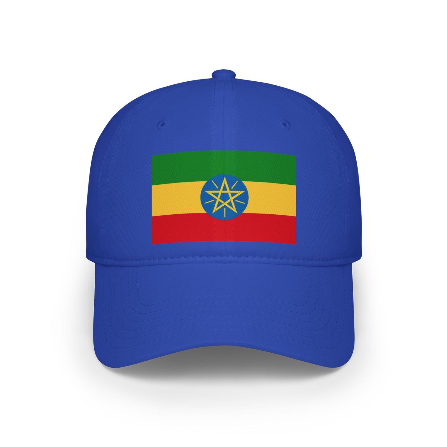 Low Profile Baseball Cap -- Ethiopian Federal Flag