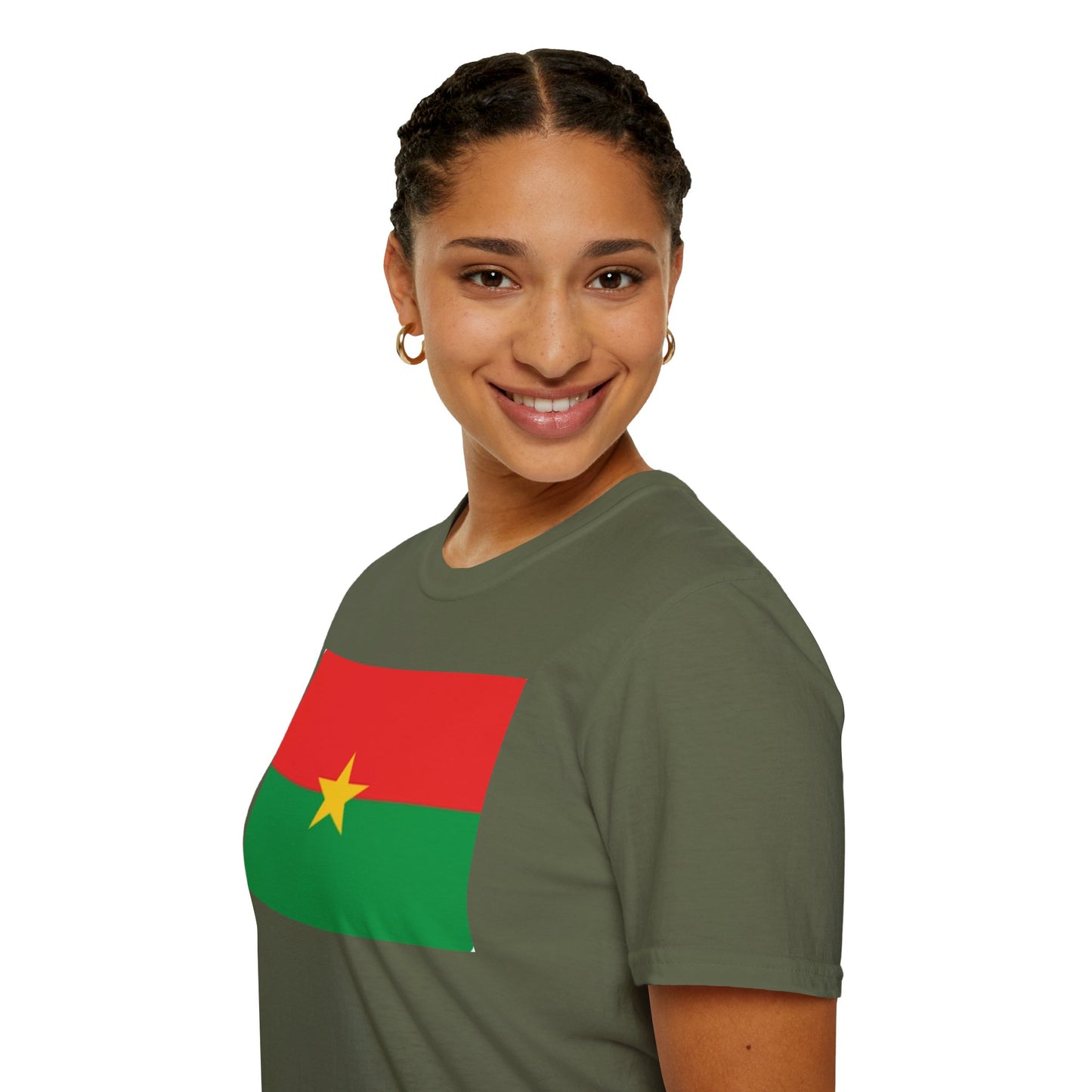 Unisex Softstyle T-Shirt -- Burkina Faso