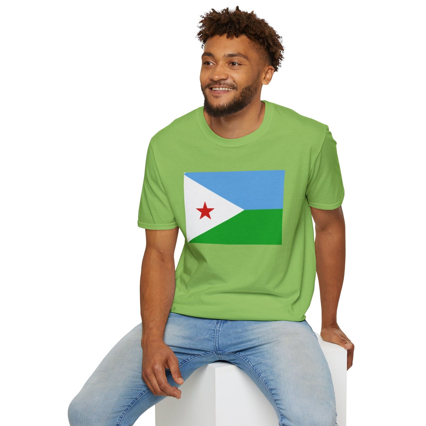Unisex Softstyle T-Shirt -- Djibouti