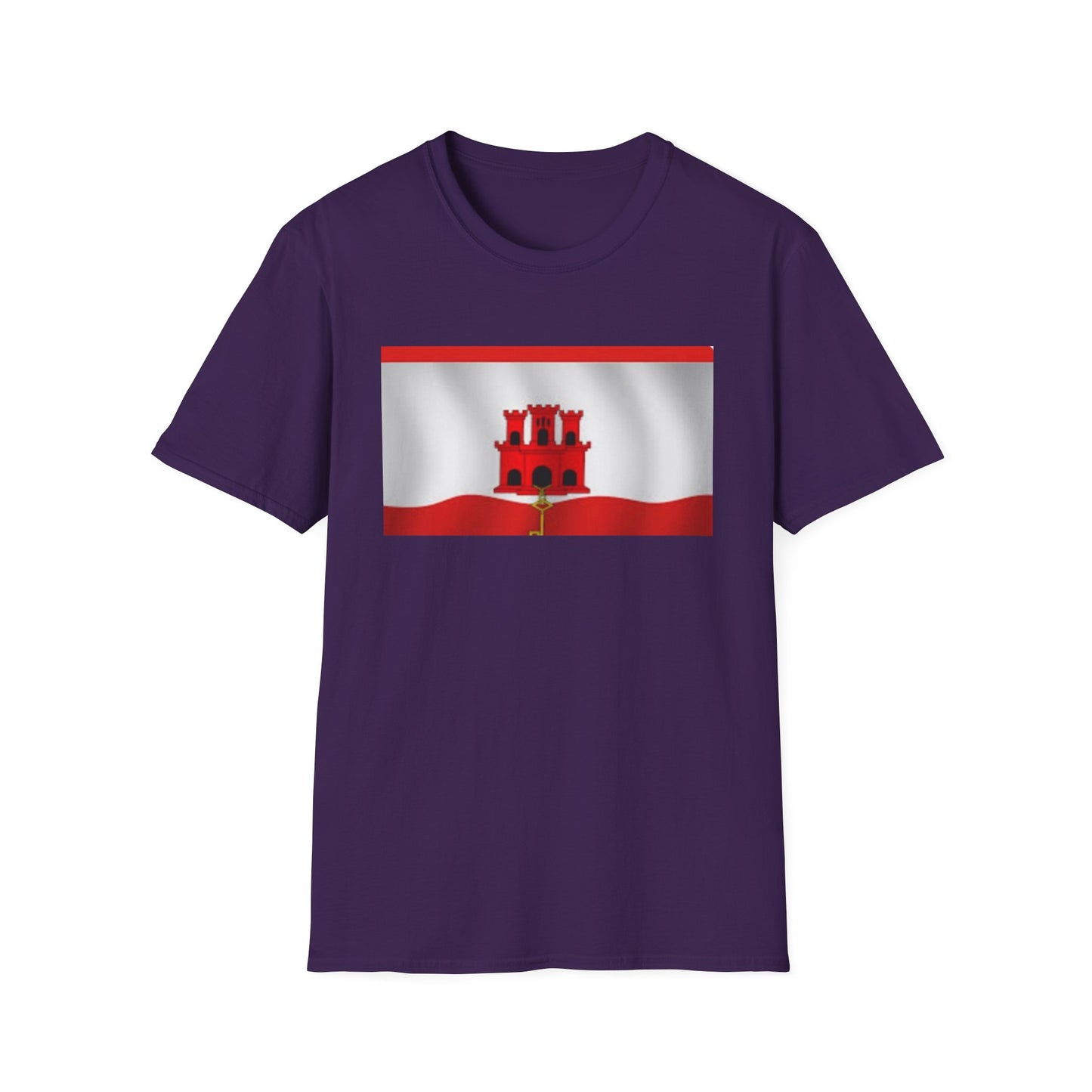 Unisex Softstyle T-Shirt -- Gibraltar