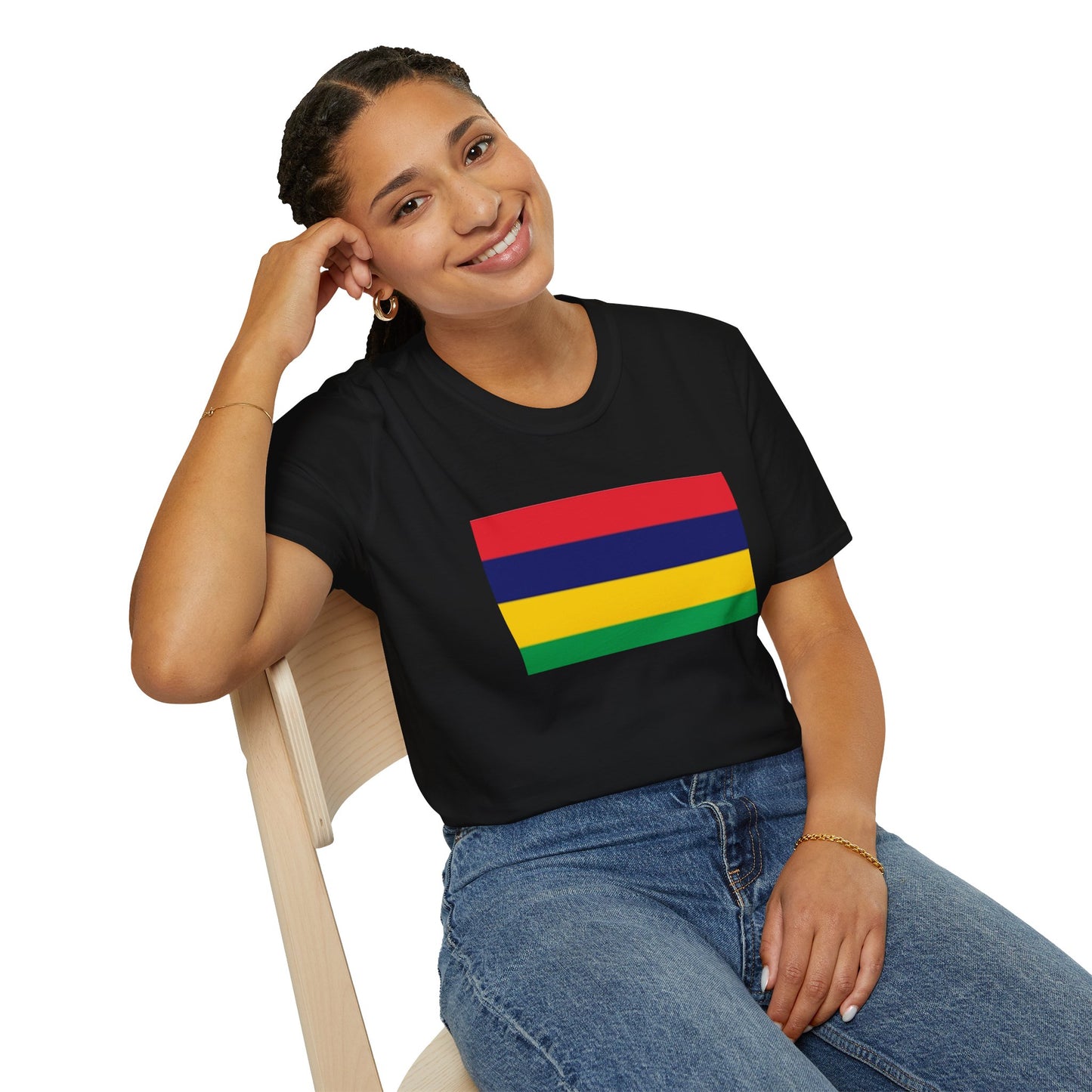 Unisex Softstyle T-Shirt -- Mauritius