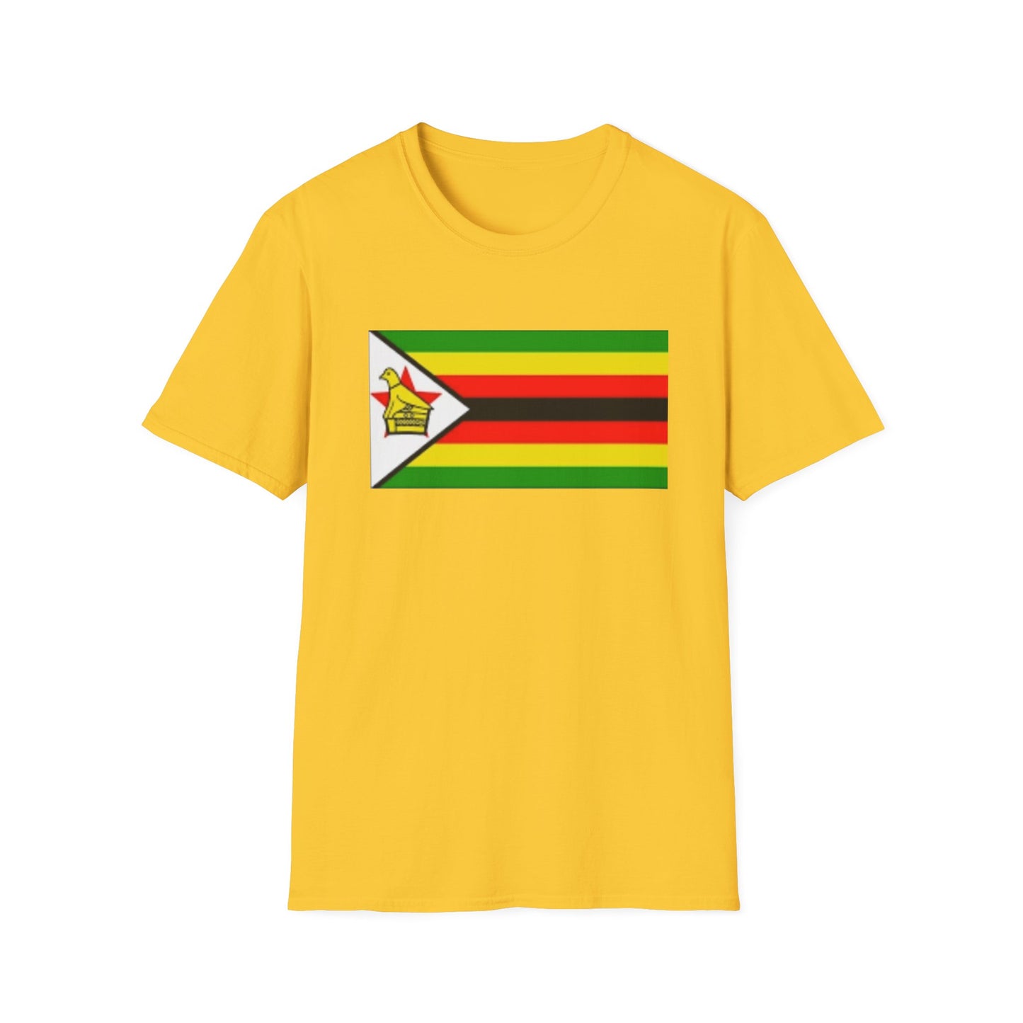 Unisex Softstyle T-Shirt -- Zimbabwe