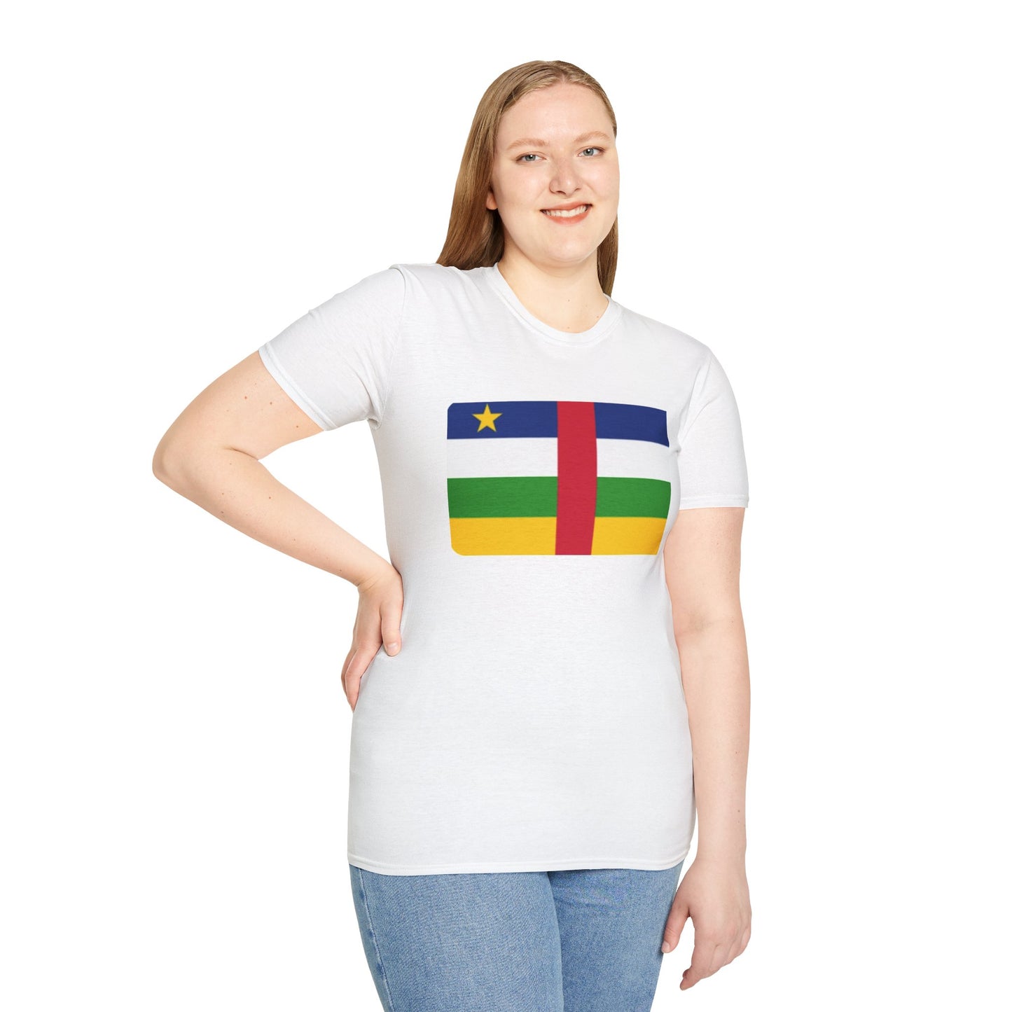 Unisex Softstyle T-Shirt - Central African Republic