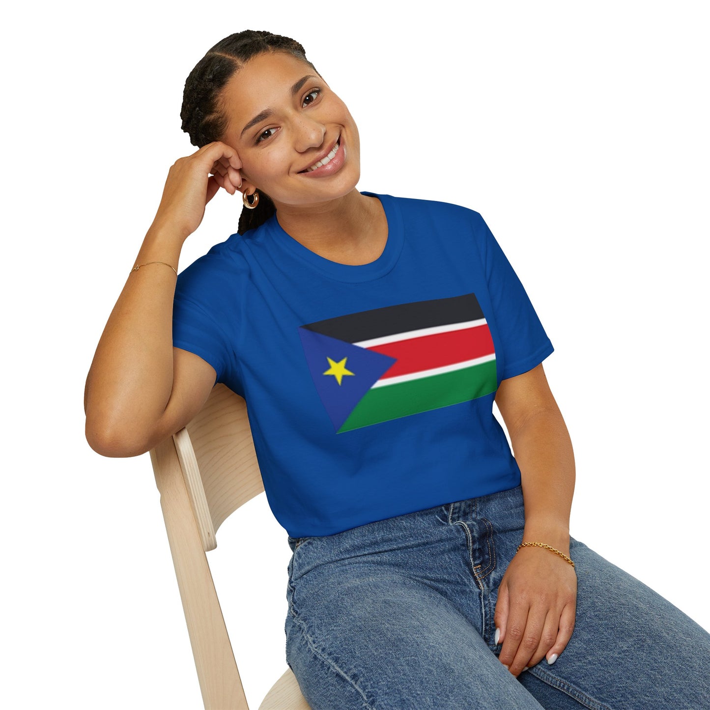 Unisex Softstyle T-Shirt -- South Sudan