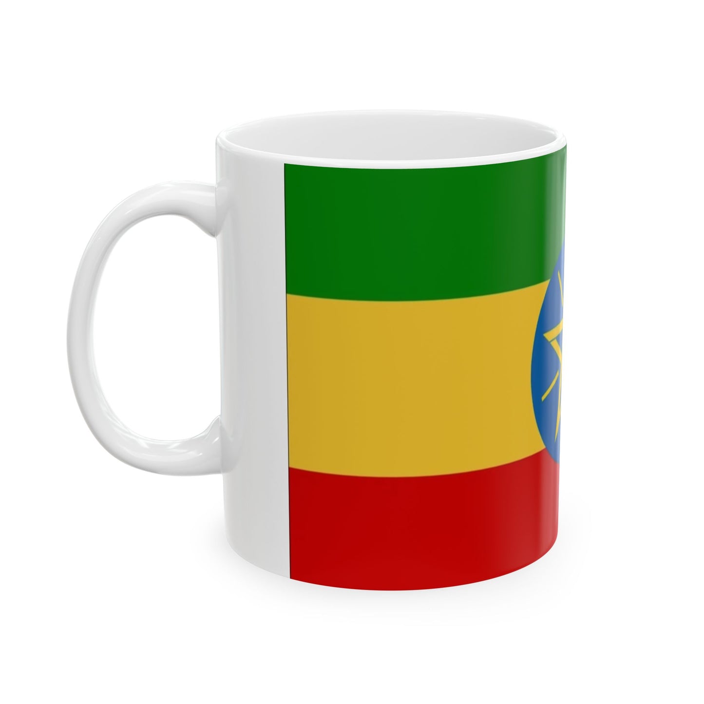 Ceramic Mug 11oz ZZ -- Ethiopian Federl Flag