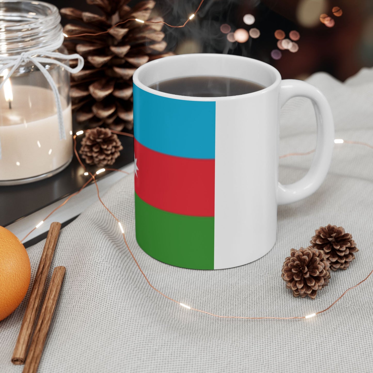 Ceramic Mug, 11oz -- Azerbaijan