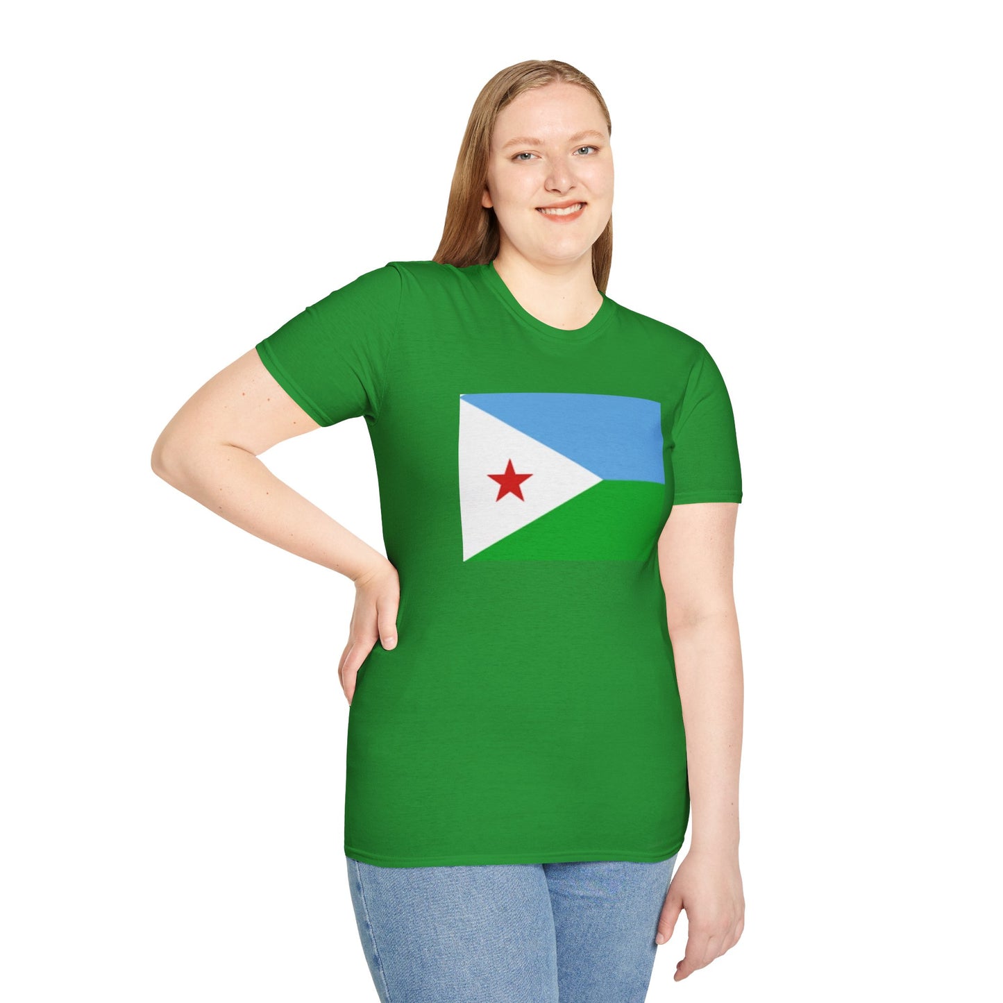 Unisex Softstyle T-Shirt -- Djibouti