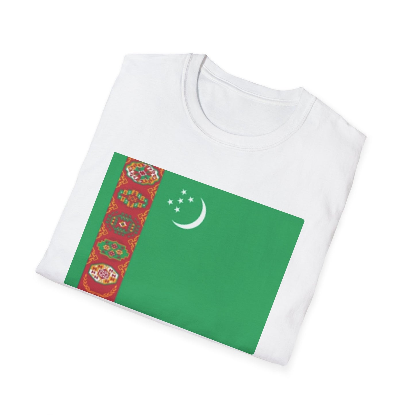 Unisex Softstyle T-Shirt -- Turkmenistan