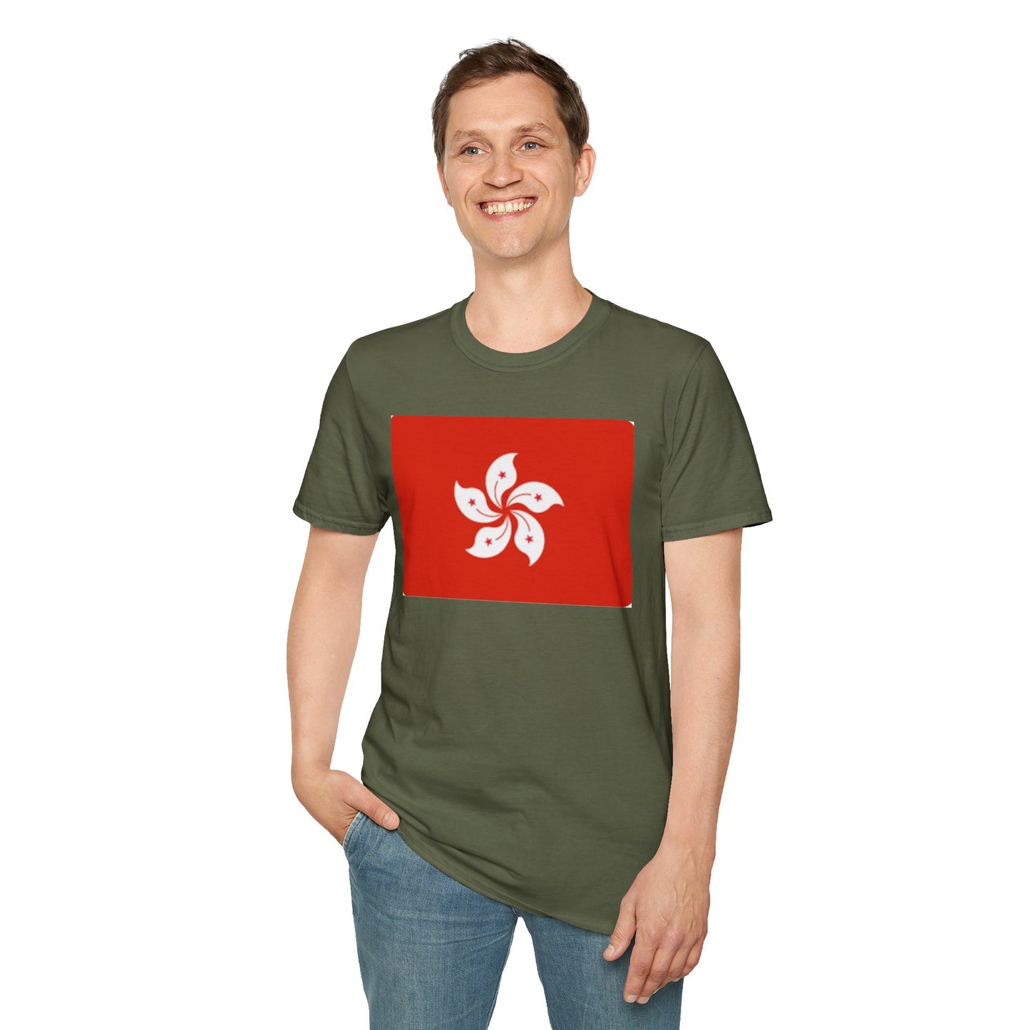 Unisex Softstyle T-Shirt -- Hong Kong