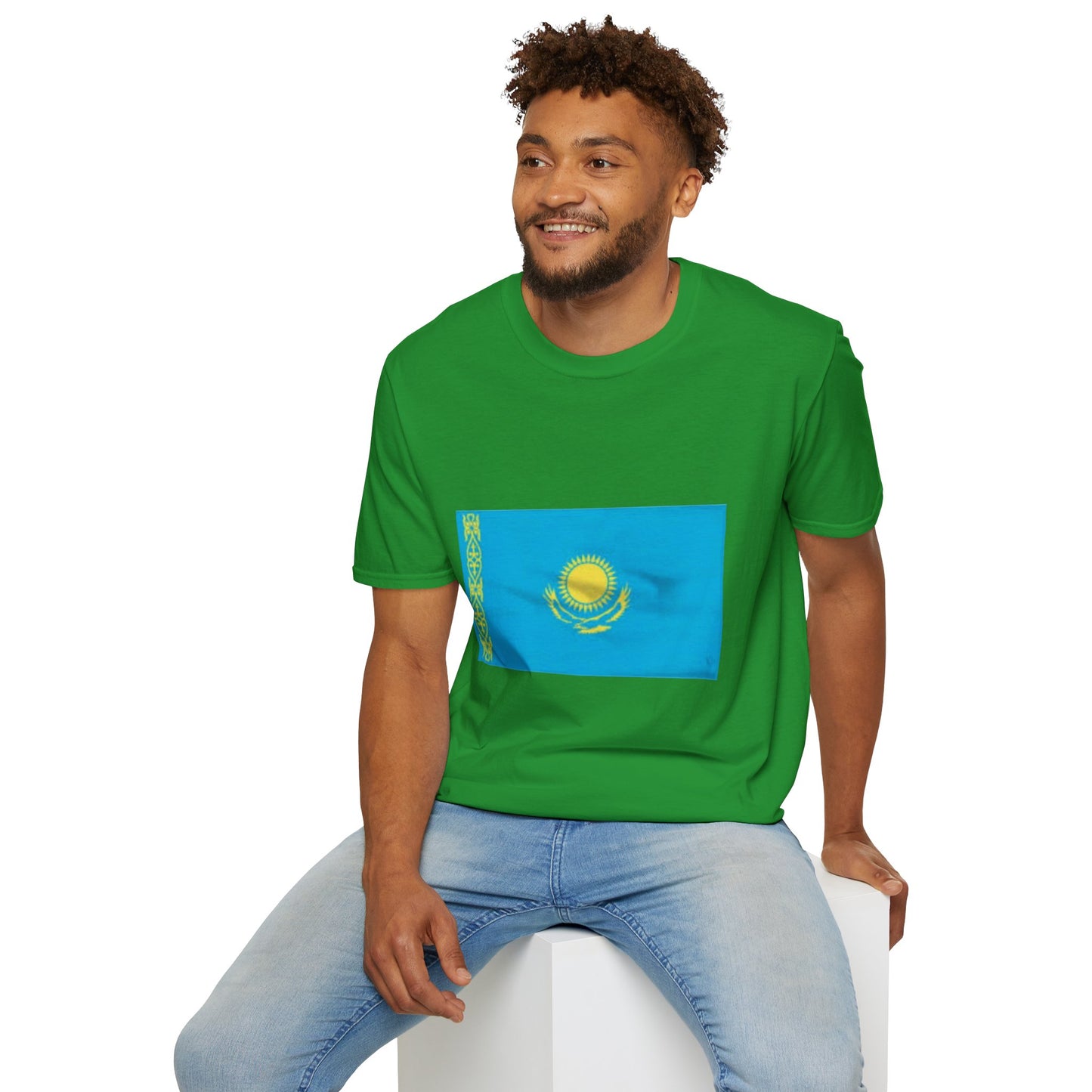 Unisex Softstyle T-Shirt -- Kazakhstan