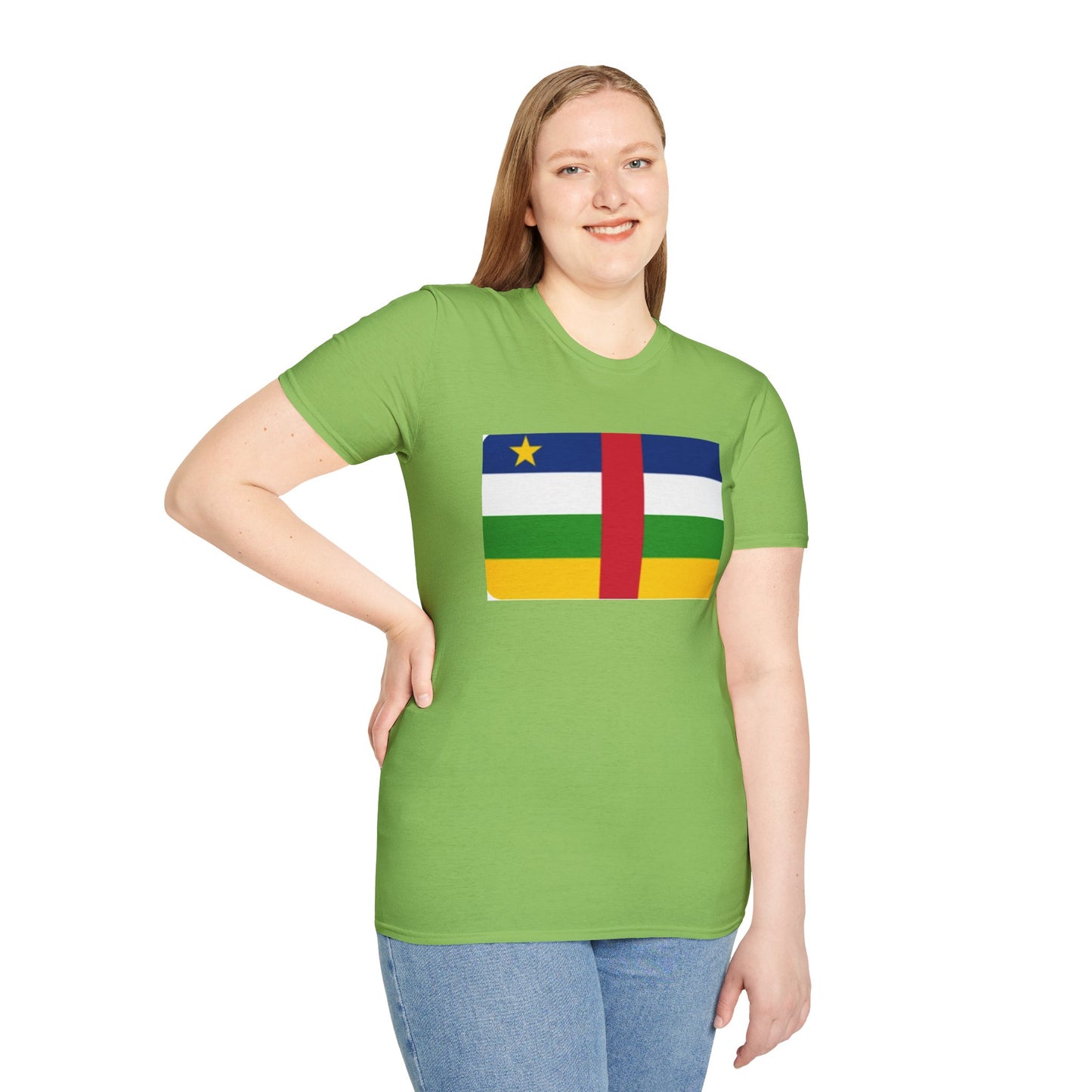 Unisex Softstyle T-Shirt - Central African Republic