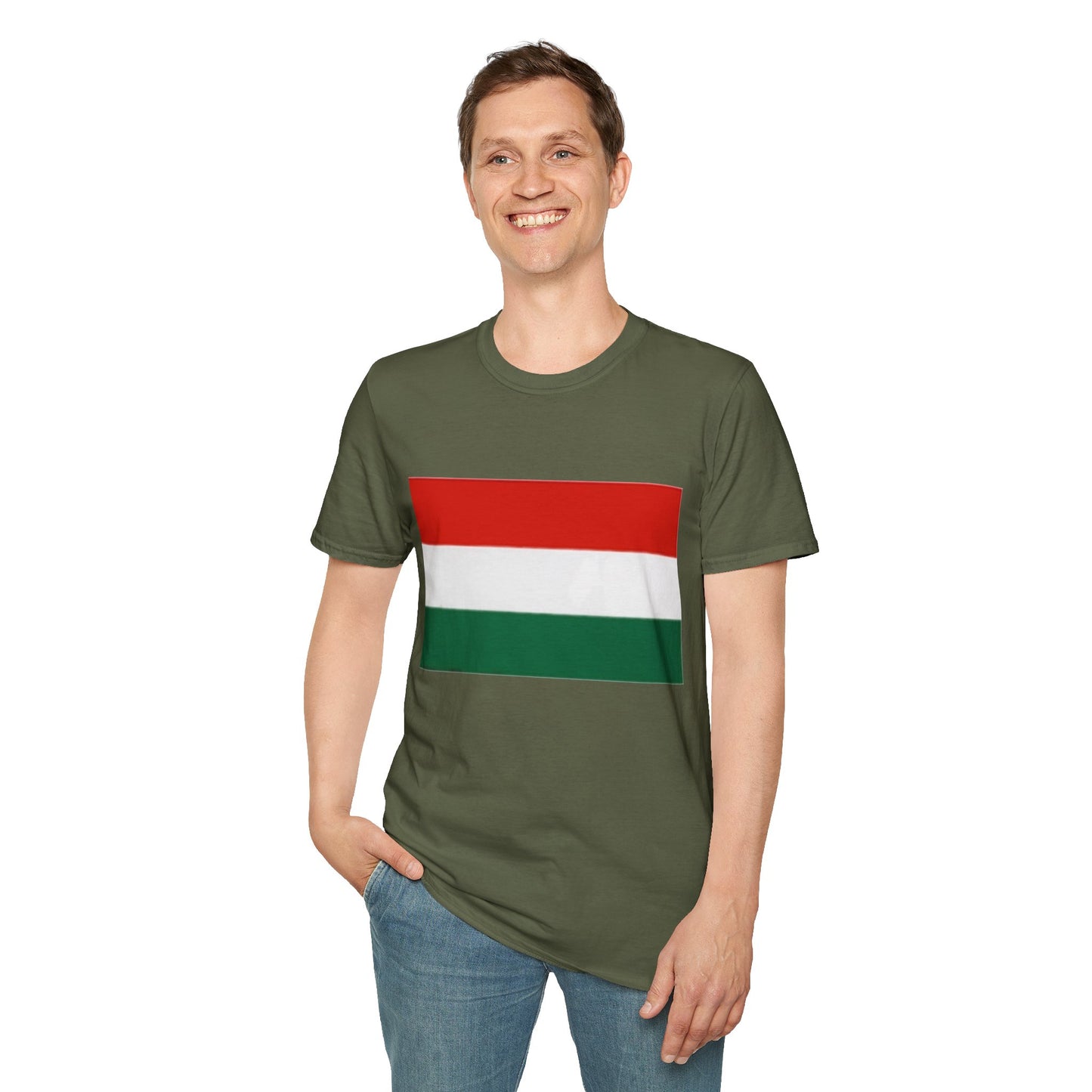 Unisex Softstyle T-Shirt -- Hungary