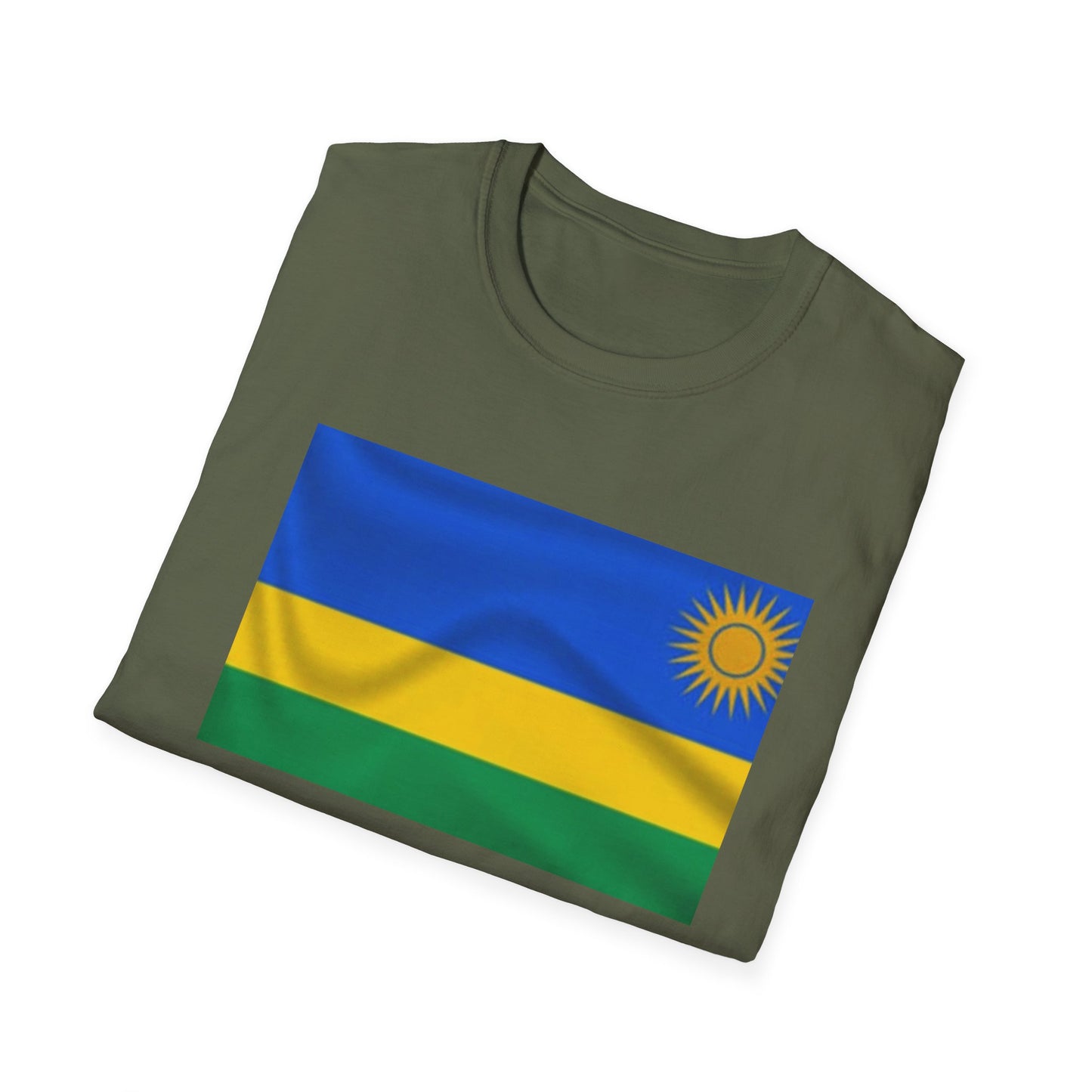 Unisex Softstyle T-Shirt -- Rwanda