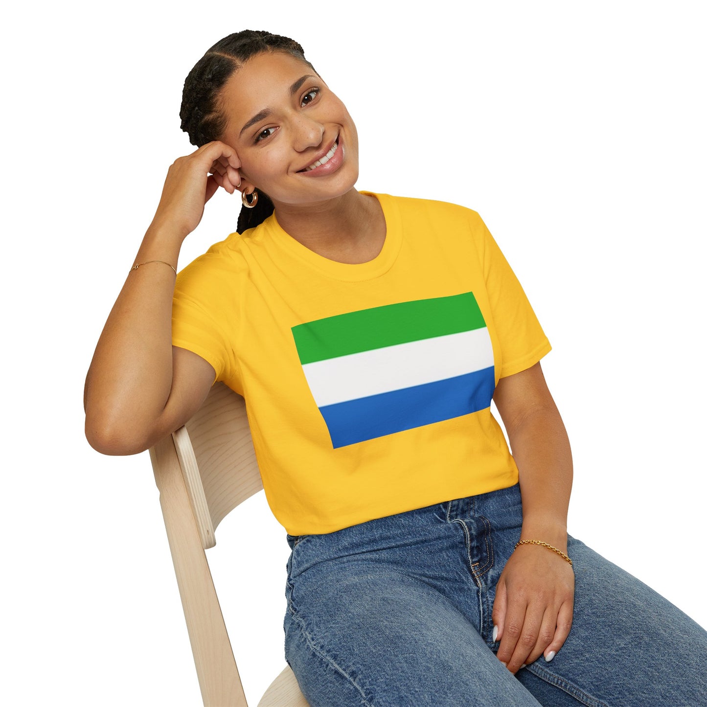 Unisex Softstyle T-Shirt -- Sierra Leone