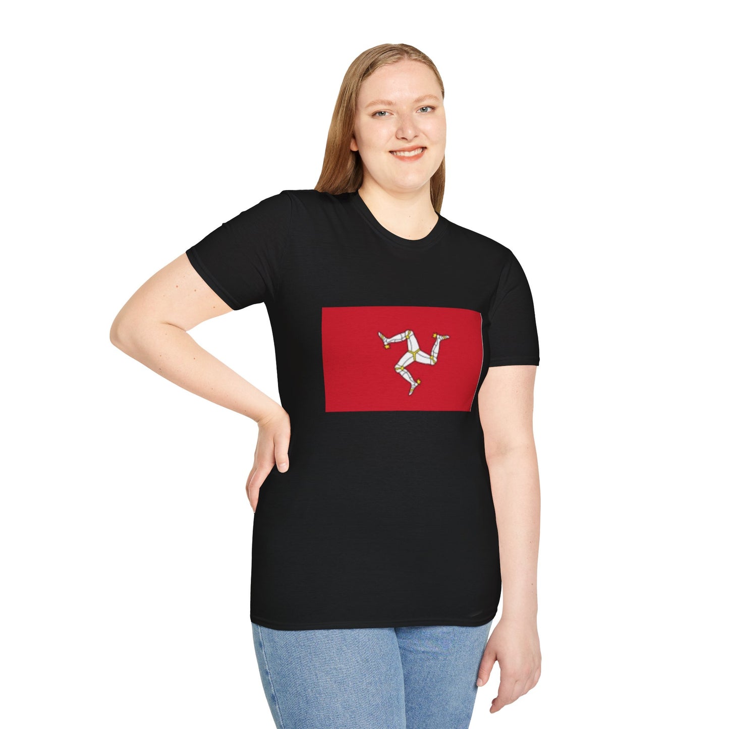 Unisex Softstyle T-Shirt -- Isle of Man