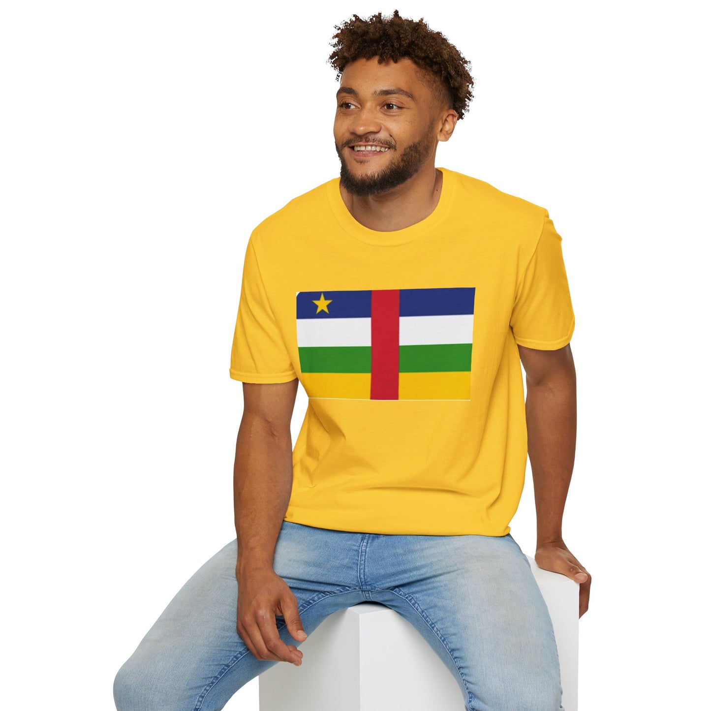 Unisex Softstyle T-Shirt - Central African Republic