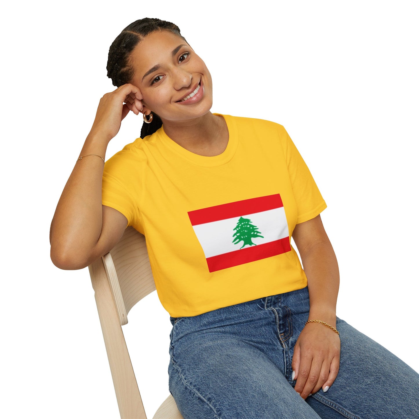 Unisex Softstyle T-Shirt -- Lebanon