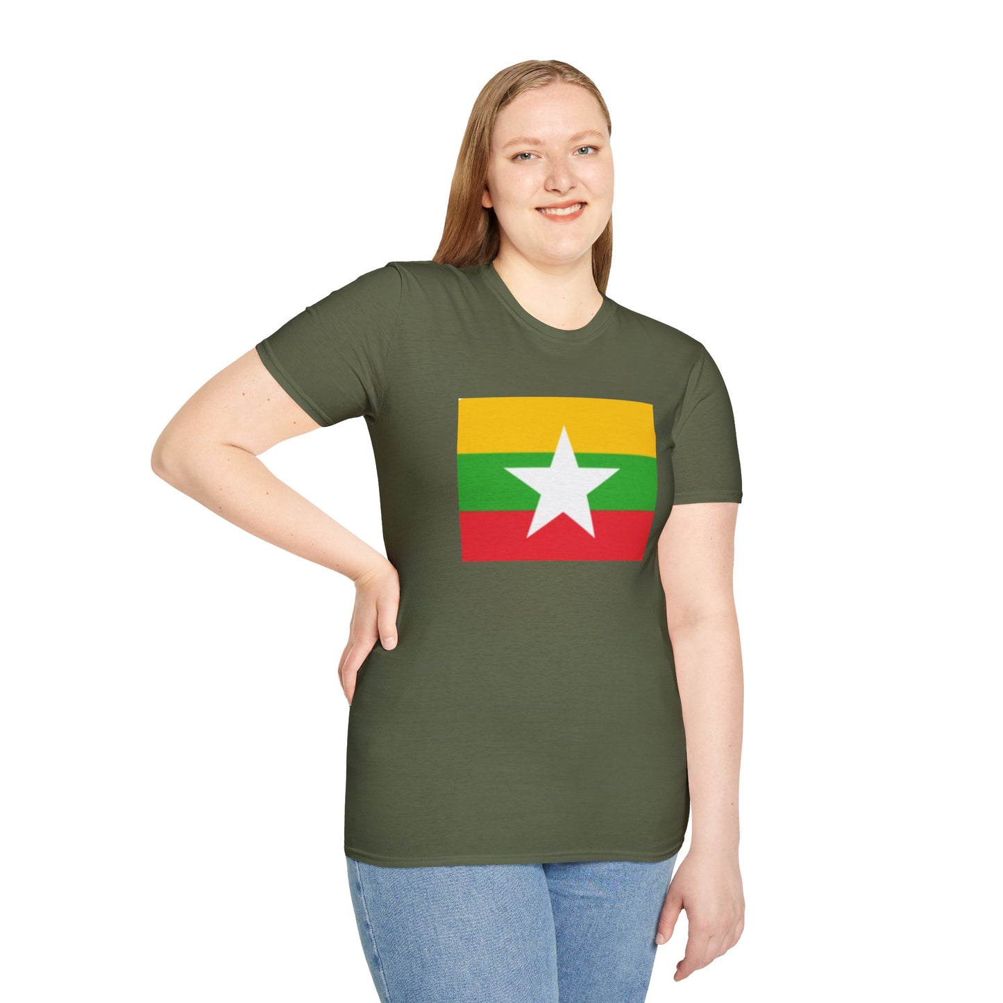 Unisex Softstyle T-Shirt -- Myanmar