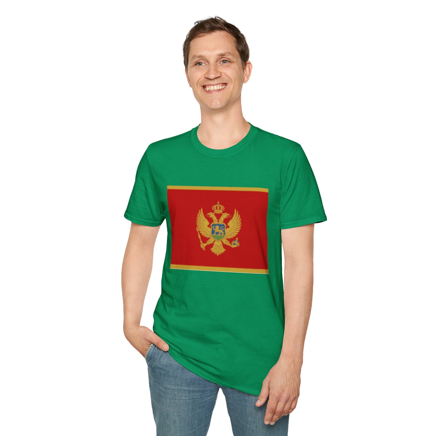 Unisex Softstyle T-Shirt -- Montenegro
