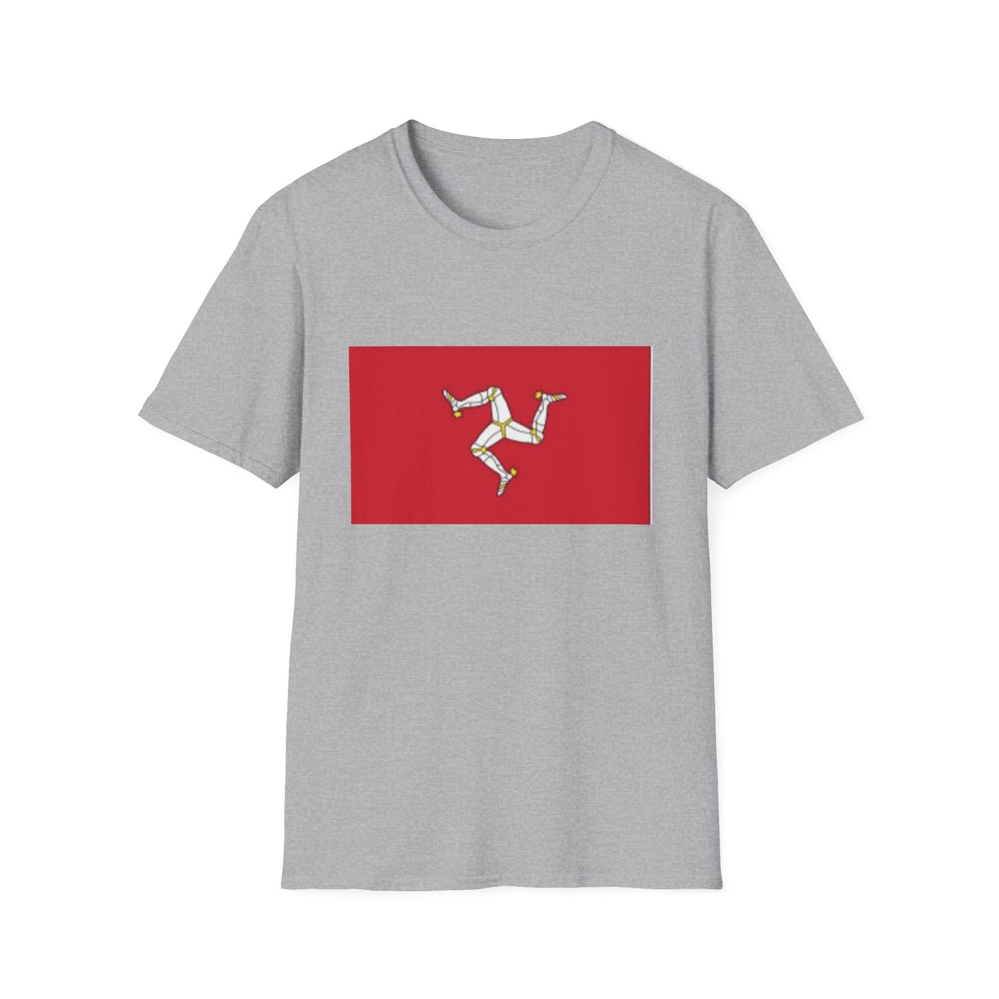 Unisex Softstyle T-Shirt -- Isle of Man