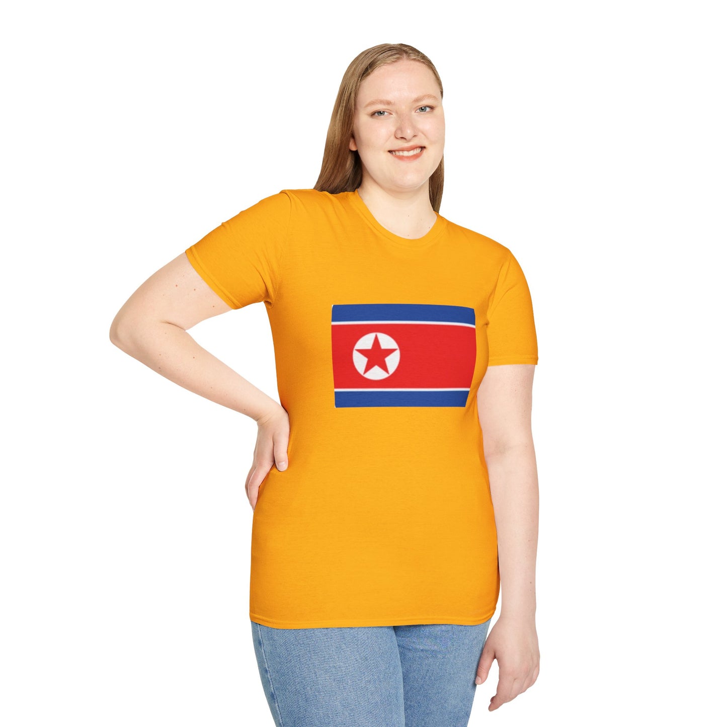 Unisex Softstyle T-Shirt -- North Korea