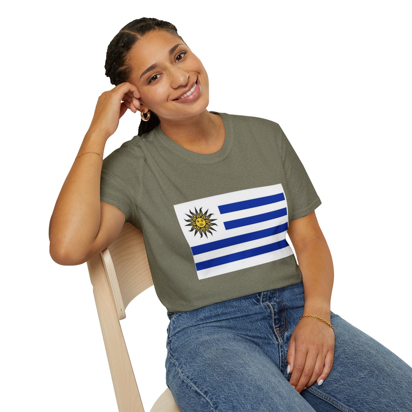 Unisex Softstyle T-Shirt -- Uruguay
